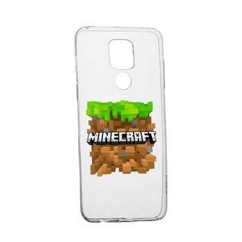 Husa Silicon Minecraft, Compatibila Cu Motorola Moto G9, rezistenta la uzura, anti-alunecare, 726 Husa Silicon Minecraft, Compatibila Cu Motorola Moto G9, rezistenta la uzura, anti-alunecare, 726