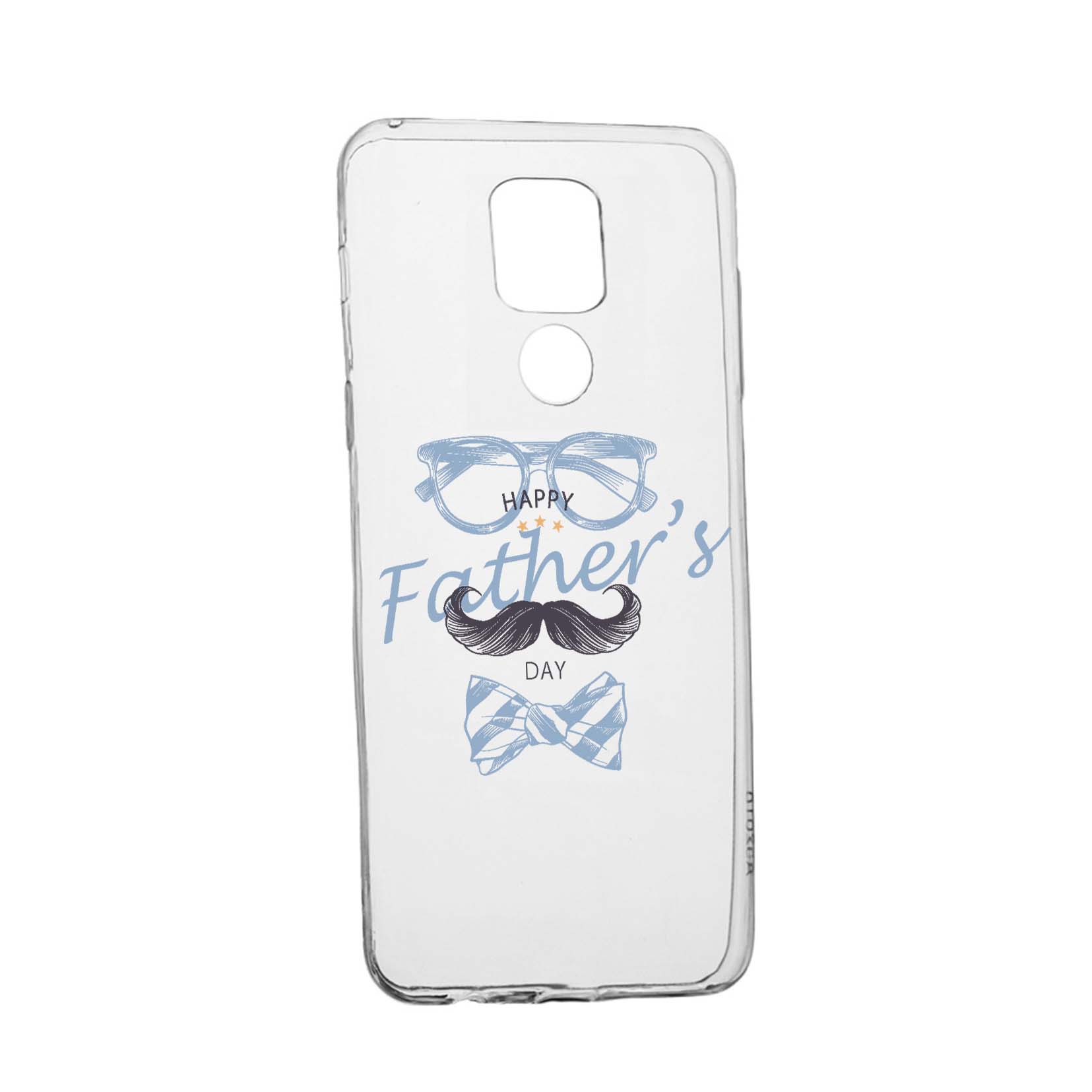 Husa Silicon Compatibila cu Motorola Moto E7 Plus, Fathers Day, rezistenta la uzura, anti-alunecare, 797