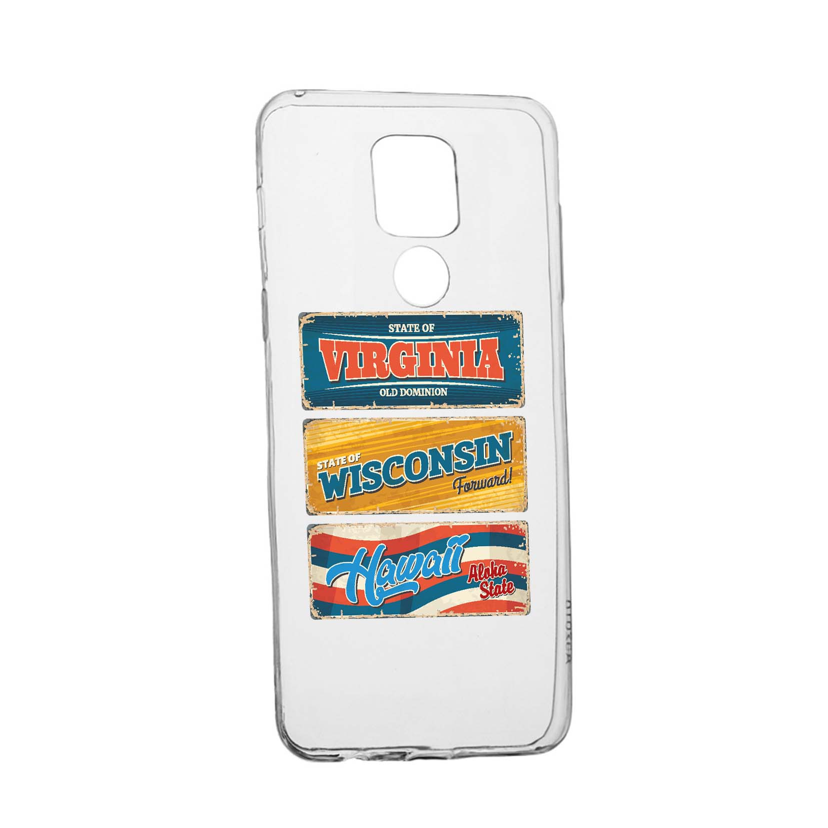 Husa Silicon Compatibila cu Motorola Moto E7 Plus, License Plate Number, rezistenta la uzura, anti-alunecare, 815