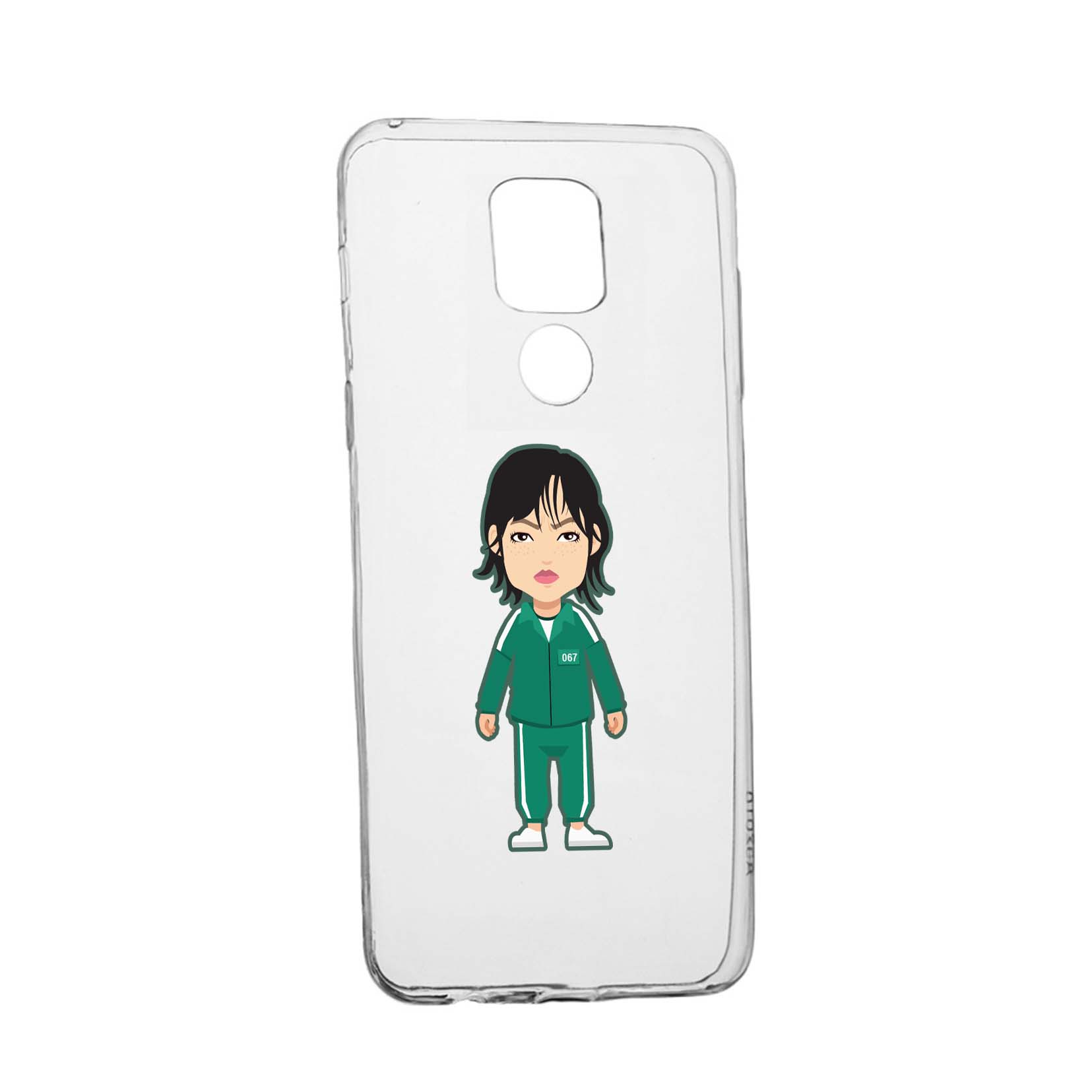 Husa Silicon Compatibila cu Motorola Moto G9, Squid Game - Gamer 067, rezistenta la uzura, anti-alunecare, 840