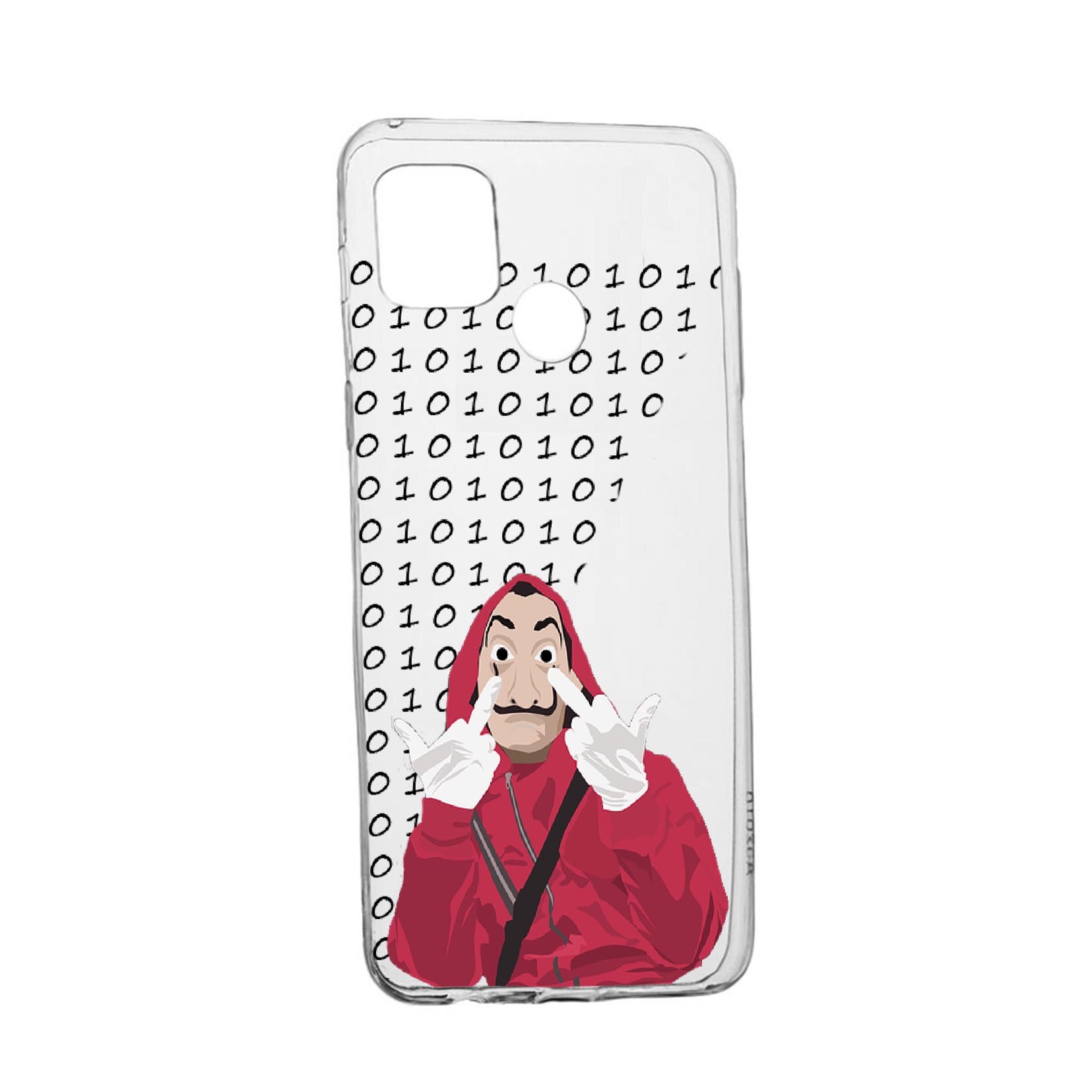 Husa Silicon La Casa de Papel, Compatibila Cu Realme 7i / Realme C12, rezistenta la uzura, anti-alunecare, 297