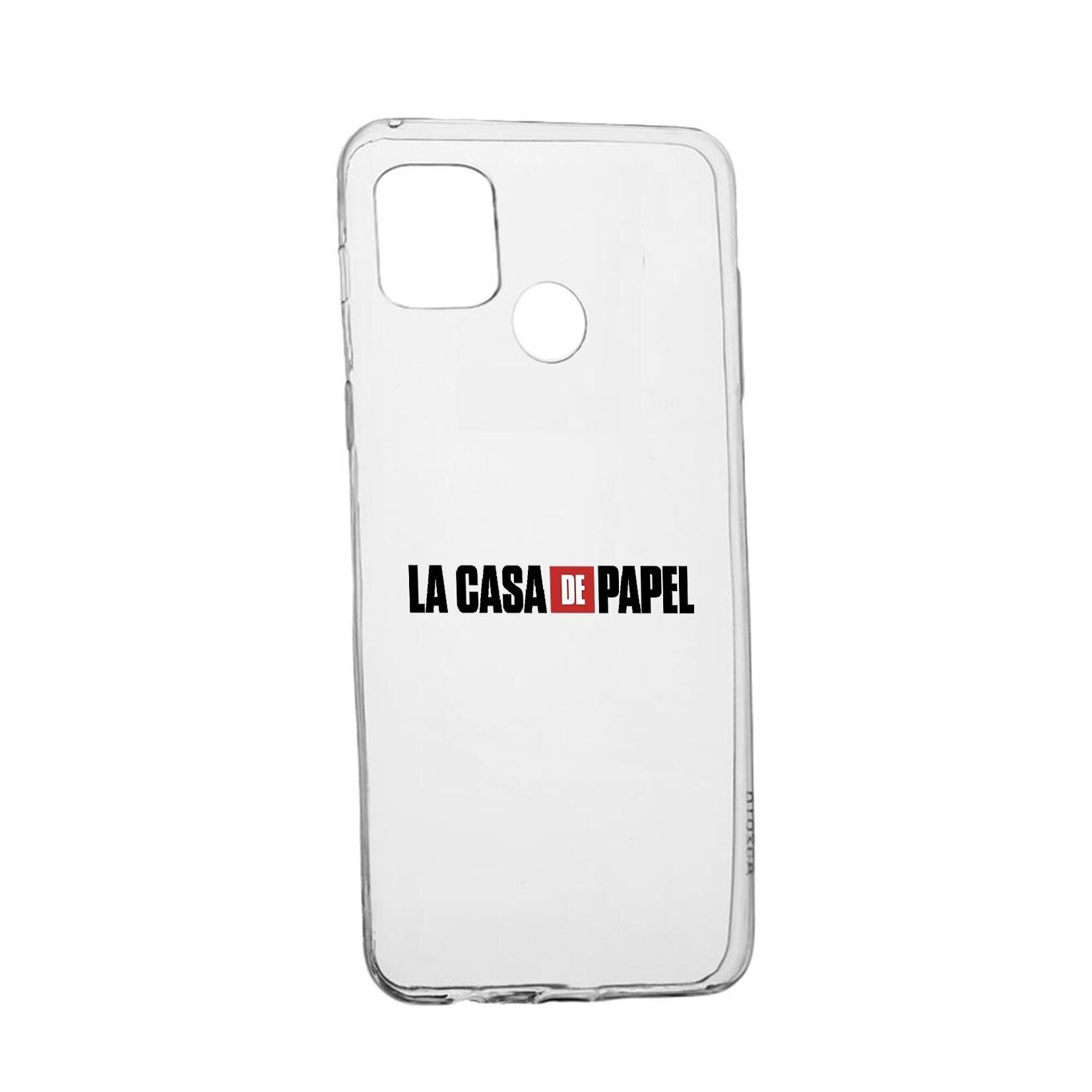 Husa Silicon La Casa de Papel, Compatibila Cu Realme 7i / Realme C12, rezistenta la uzura, anti-alunecare, 292