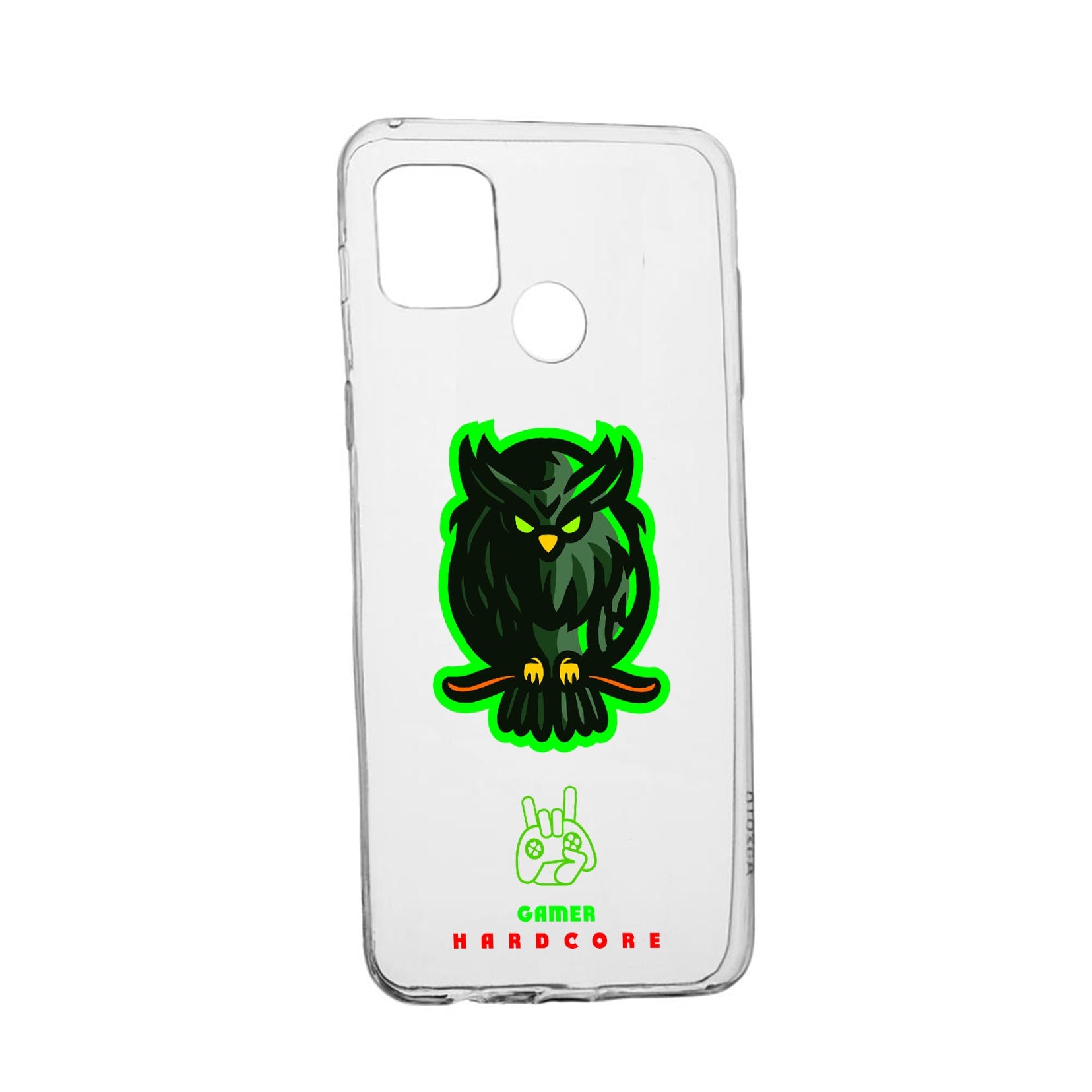 Husa Silicon Gamers, Hardcore, Compatibila Cu Realme 7i / Realme C12, rezistenta la uzura, anti-alunecare, 288