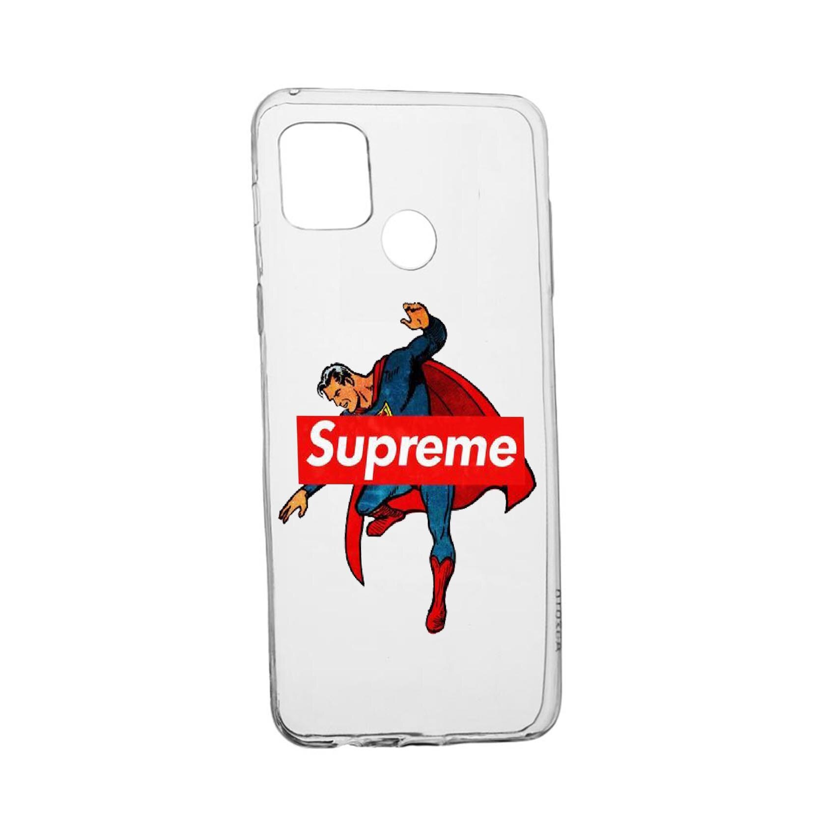 Husa Silicon Supreme, Superman, Compatibila Cu Realme 7i / Realme C12, rezistenta la uzura, anti-alunecare, 259