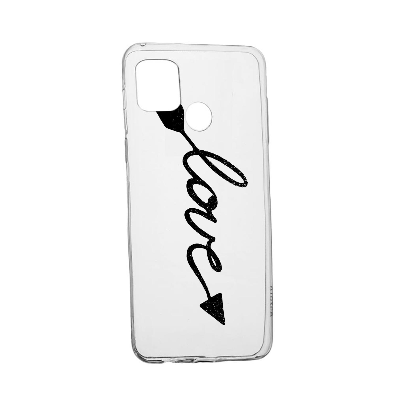 Husa Silicon Love, Compatibila Cu Realme 7i / Realme C12, rezistenta la uzura, anti-alunecare, 225