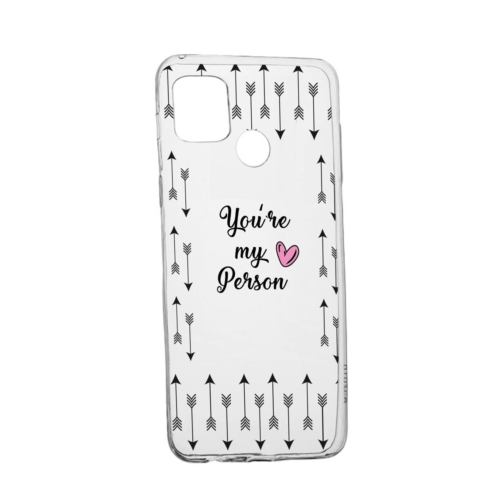 Husa Silicon Compatibila Cu Realme 7i / Realme C12, Make Me Smile, rezistenta la uzura, anti-alunecare, 3