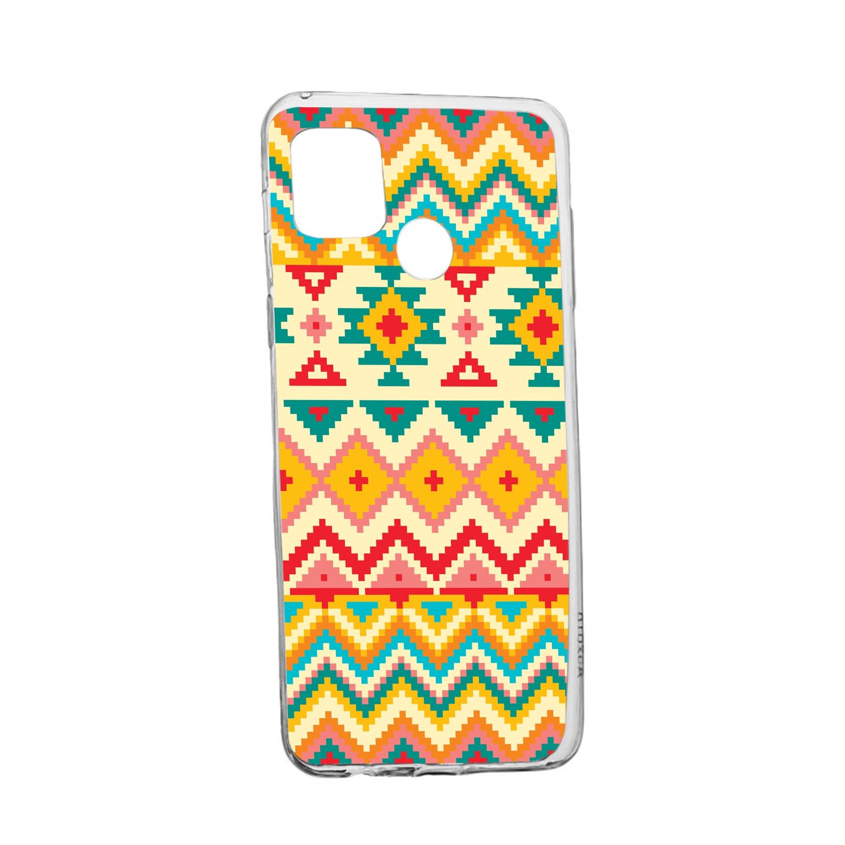 Husa Silicon Compatibila Cu Realme 7i / Realme C12, Aztec, rezistenta la uzura, anti-alunecare,11