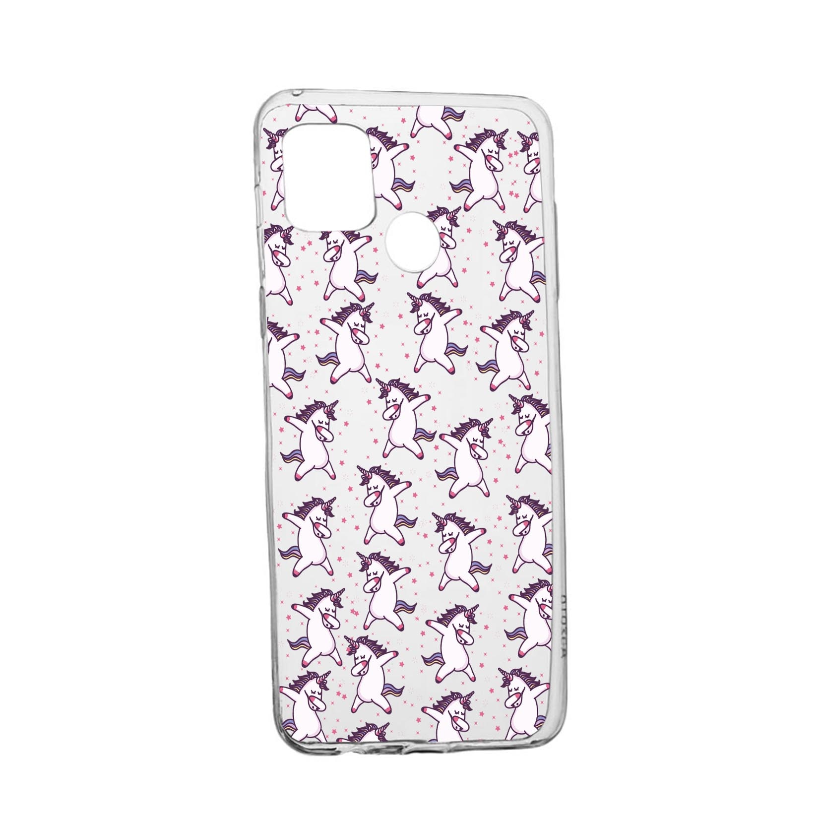 Husa Silicon Compatibila Cu Realme 7i / Realme C12, Unicorn, rezistenta la uzura, anti-alunecare, 73