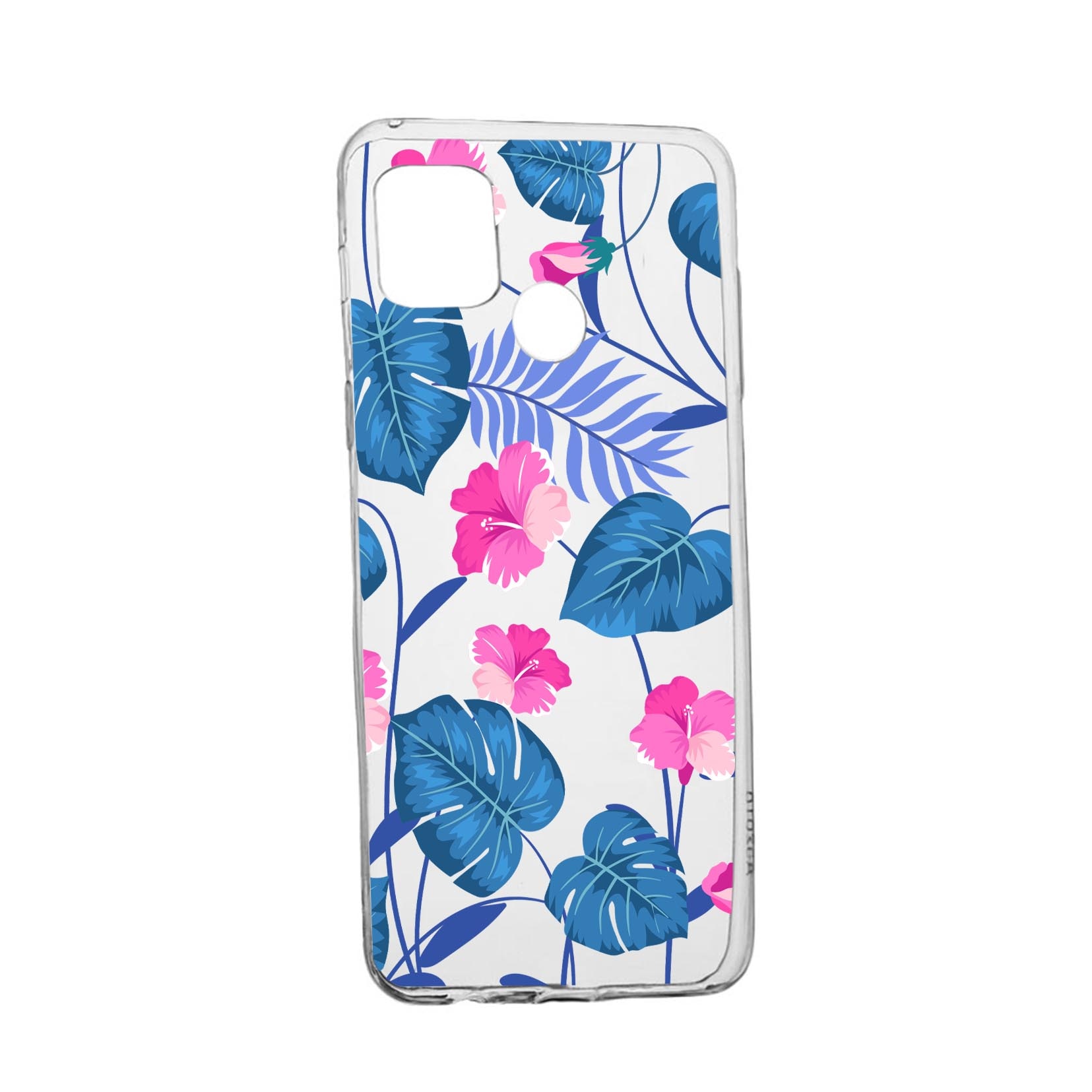 Husa Silicon Compatibila Cu Realme 7i / Realme C12, Tropical, rezistenta la uzura, anti-alunecare, 112