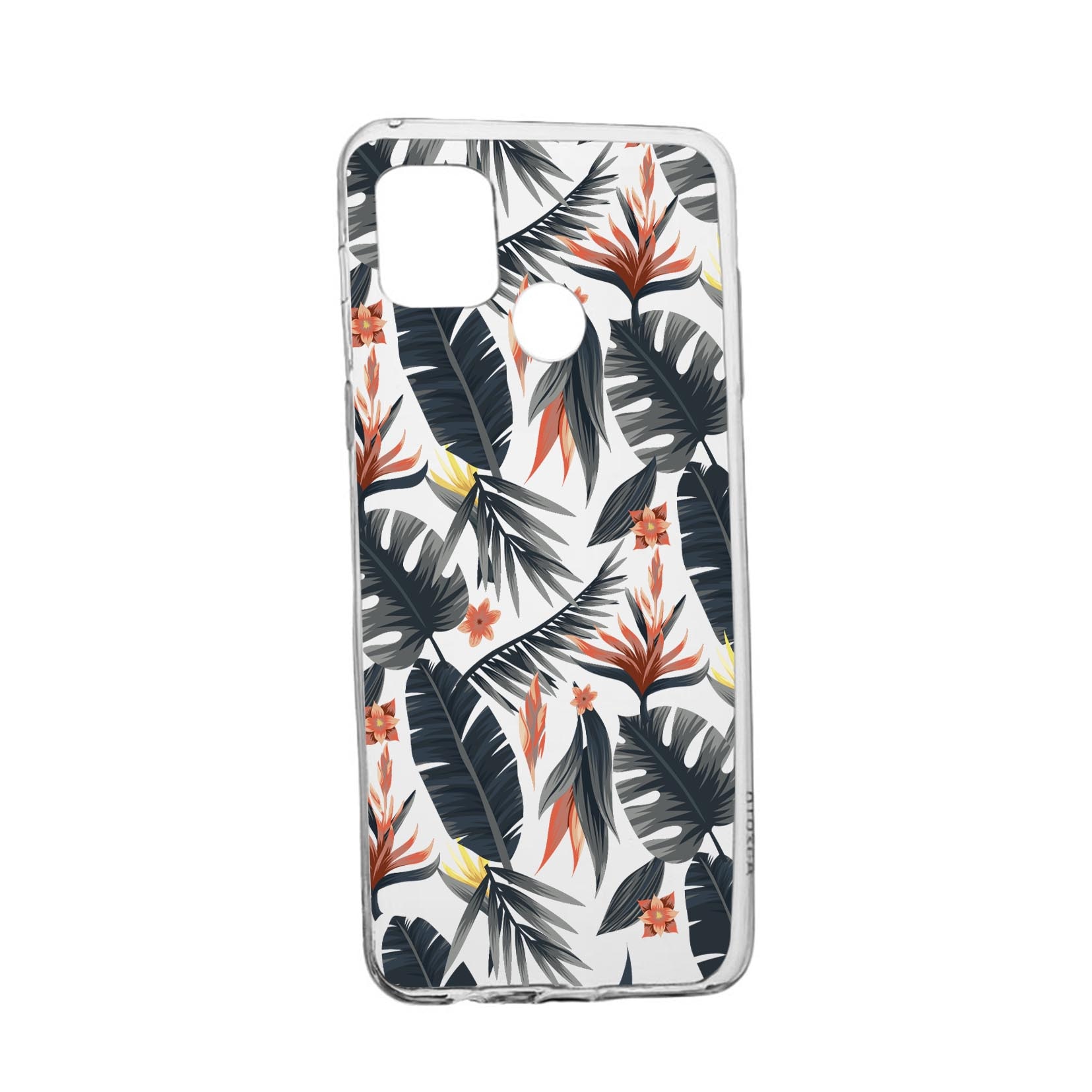 Husa Silicon Compatibila Cu Realme 7i / Realme C12, Tropical, rezistenta la uzura, anti-alunecare, 88