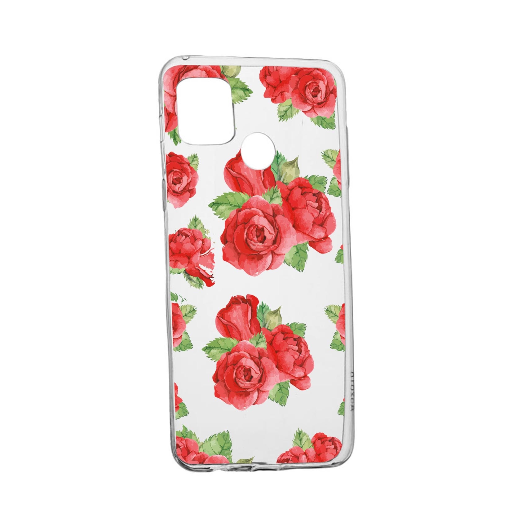 Husa Silicon Compatibila Cu Realme 7i / Realme C12, Rose, rezistenta la uzura, anti-alunecare, 97