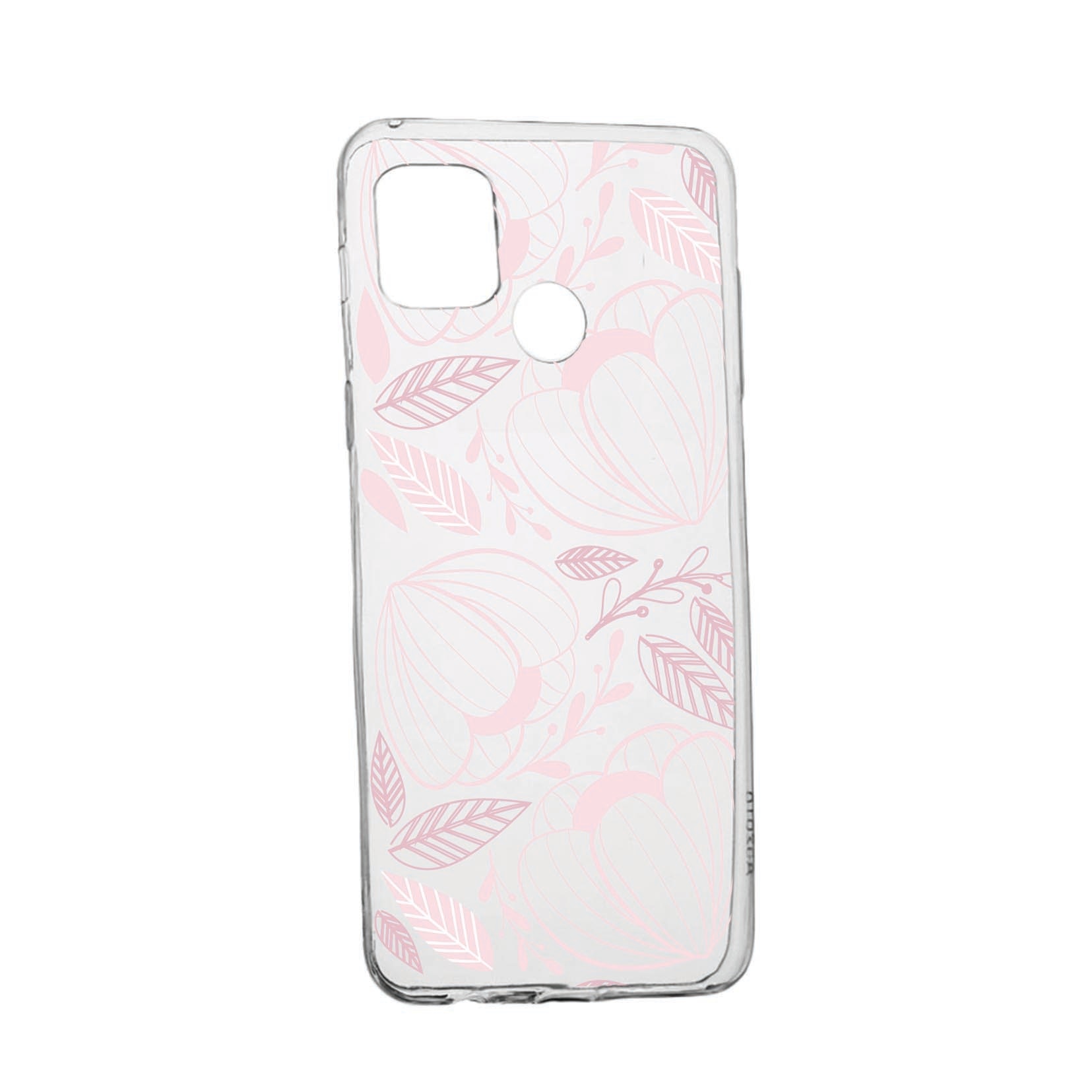 Husa Silicon Compatibila Cu Realme 7i / Realme C12, Flowers, rezistenta la uzura, anti-alunecare, 113