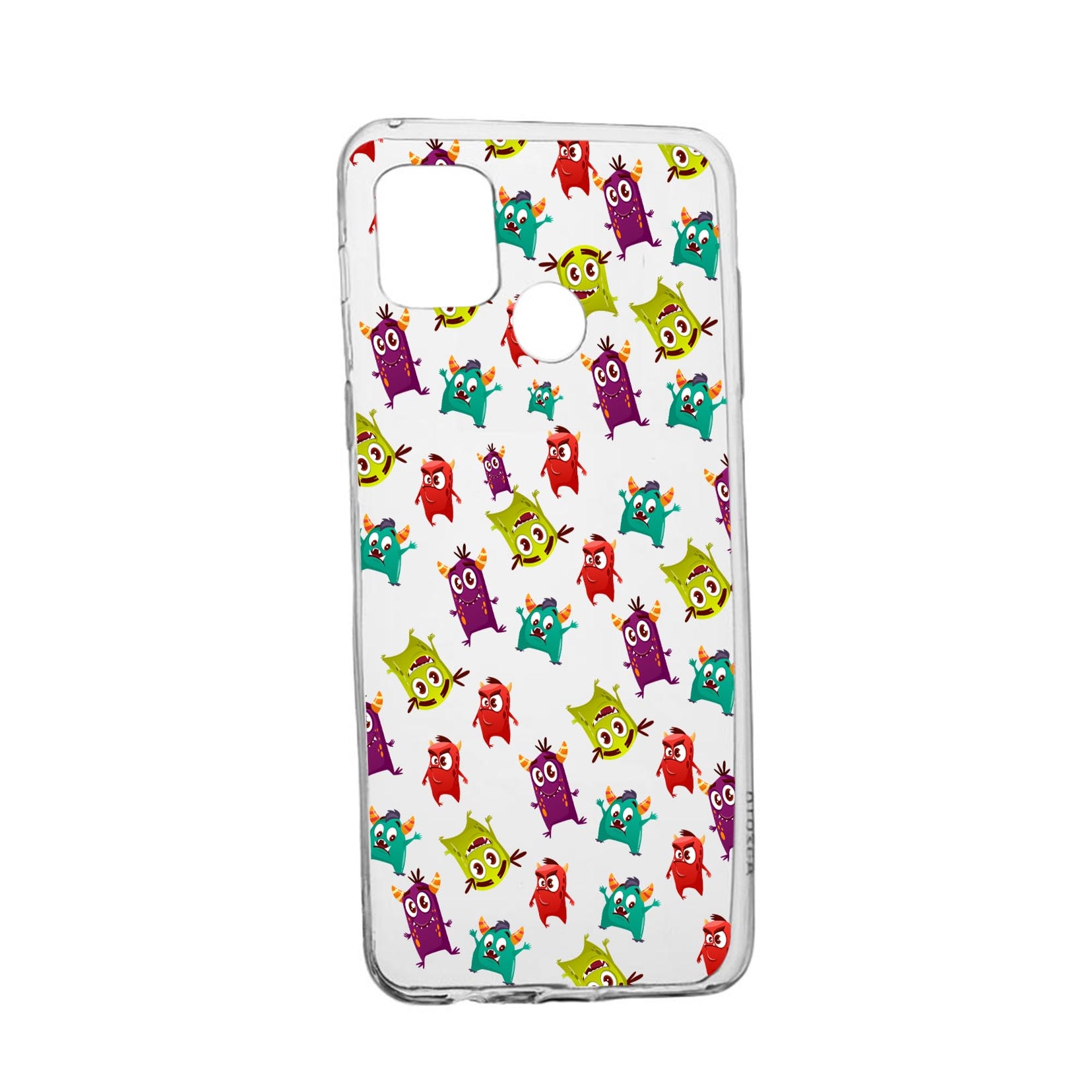 Husa Silicon Compatibila Cu Realme 7i / Realme C12, Monsters, rezistenta la uzura, anti-alunecare, 121