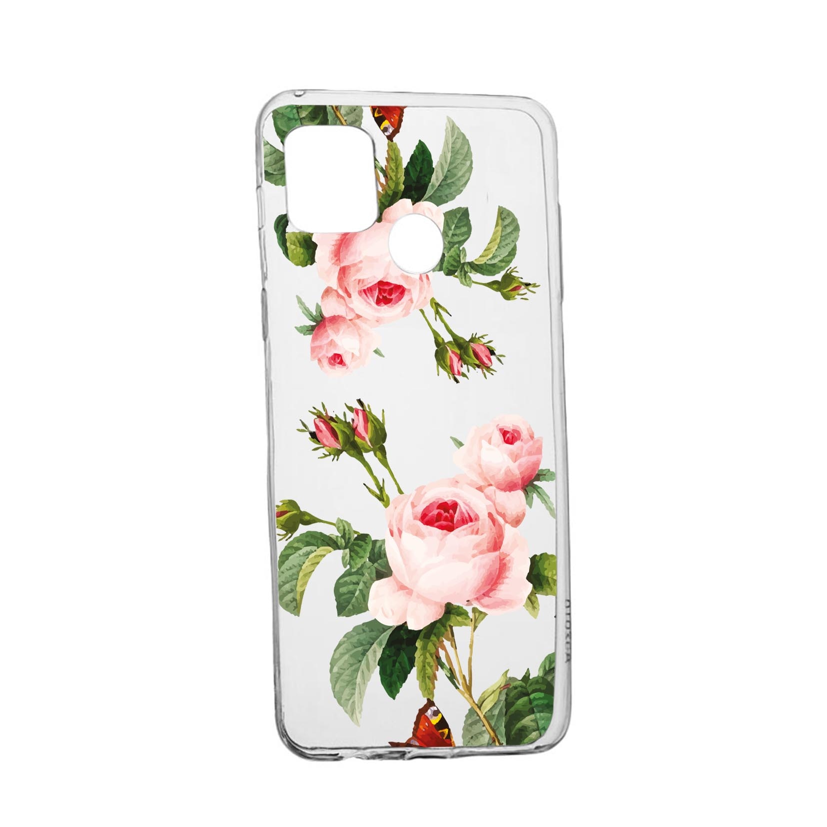 Husa Silicon Compatibila Cu Realme 7i / Realme C12, rezistenta la uzura, anti-alunecare, Rose, 172