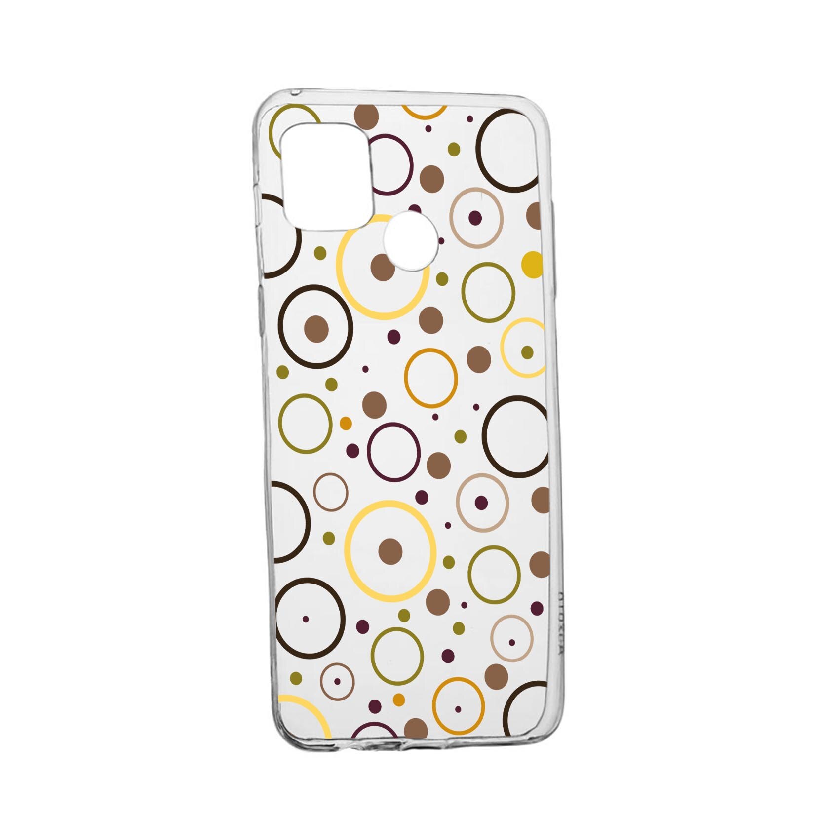 Husa Silicon Compatibila Cu Realme 7i / Realme C12, Circle, rezistenta la uzura, anti-alunecare, 147