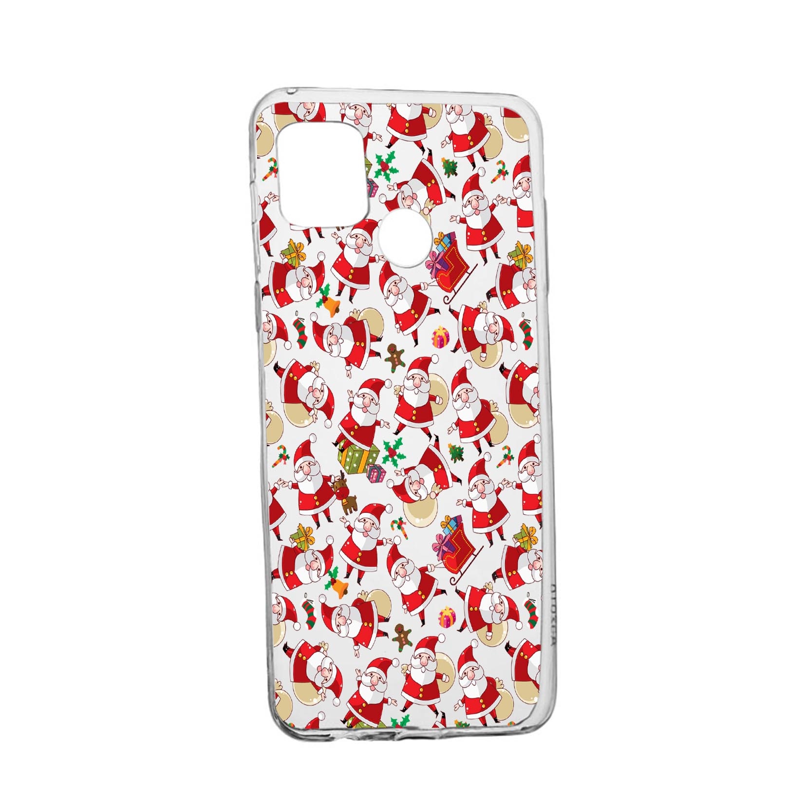Husa Silicon Xmas, Compatibila Cu Realme 7i / Realme C12, rezistenta la uzura, anti-alunecare, 315
