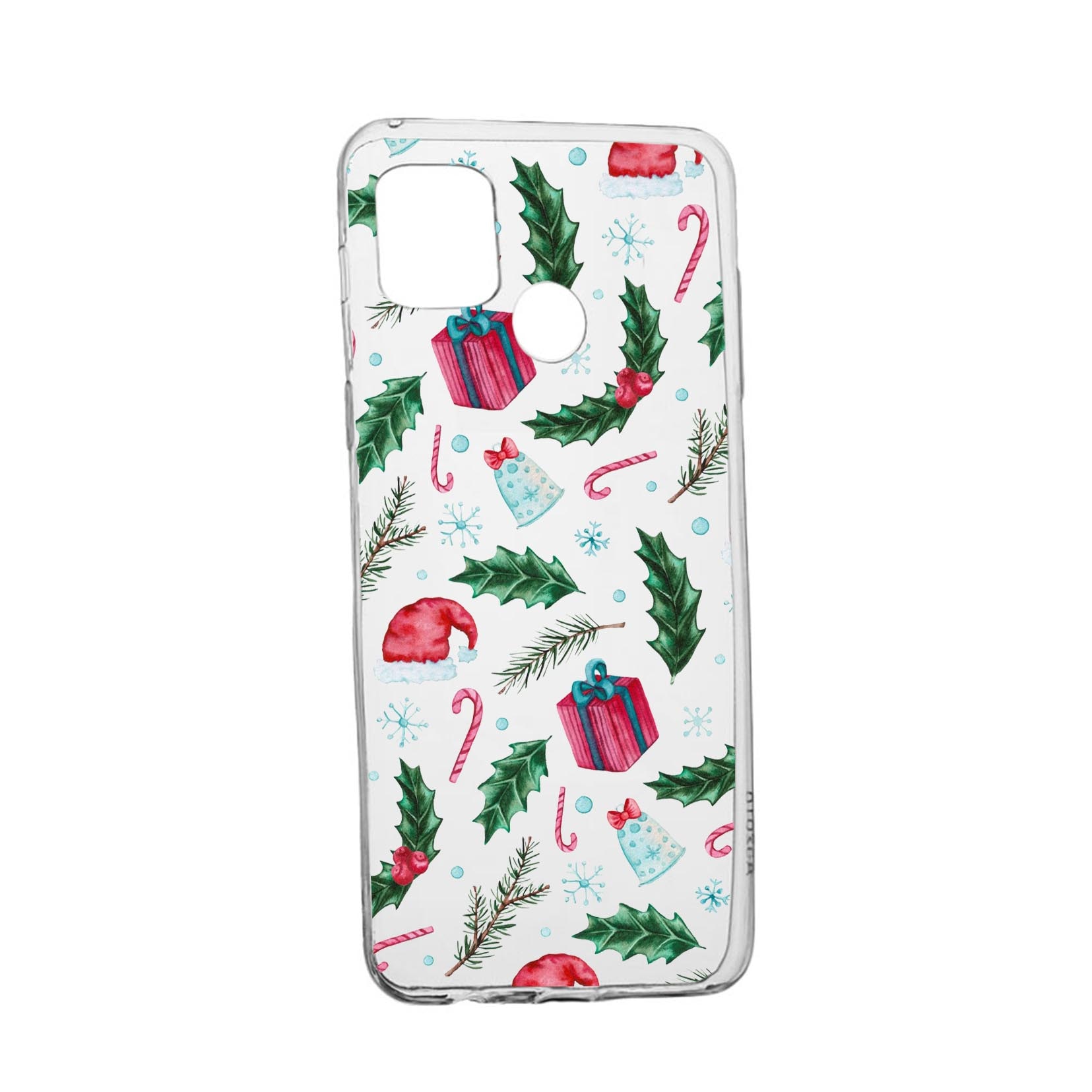 Husa Silicon Xmas, Compatibila Cu Realme 7i / Realme C12, rezistenta la uzura, anti-alunecare, 314