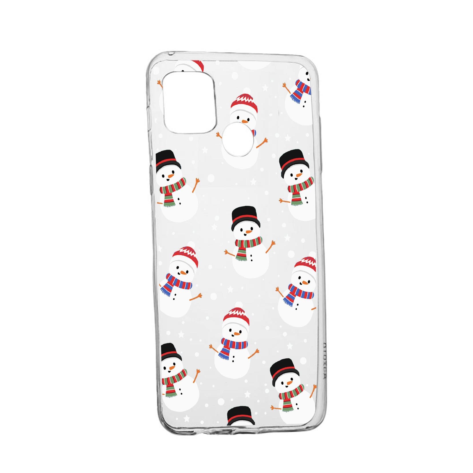 Husa Silicon Xmas, Compatibila Cu Realme 7i / Realme C12, rezistenta la uzura, anti-alunecare, 351