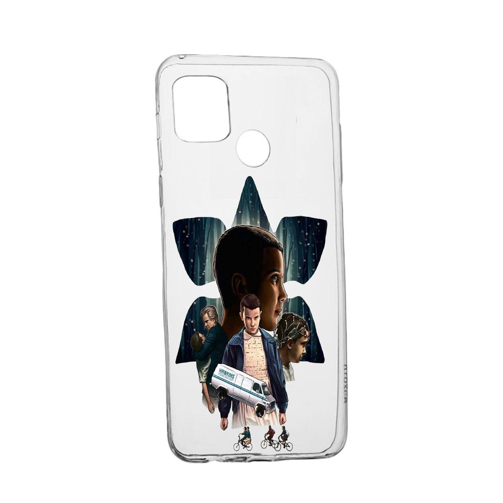 Husa Silicon Stranger Things, Compatibila Cu Realme 7i / Realme C12, rezistenta la uzura, anti-alunecare, 373