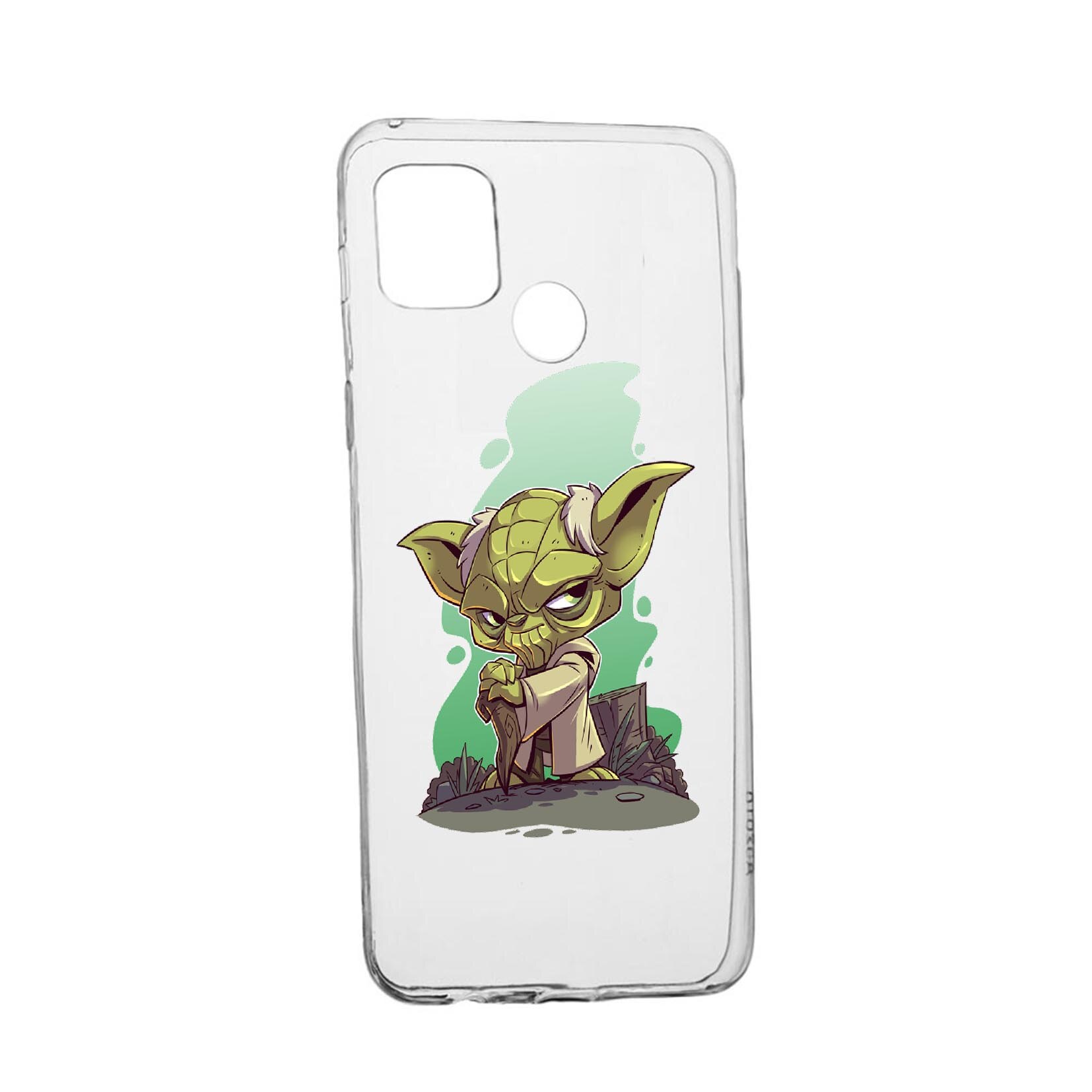 Husa Silicon Star Wars Yoda, Compatibila Cu Realme 7i / Realme C12, rezistenta la uzura, anti-alunecare, 403