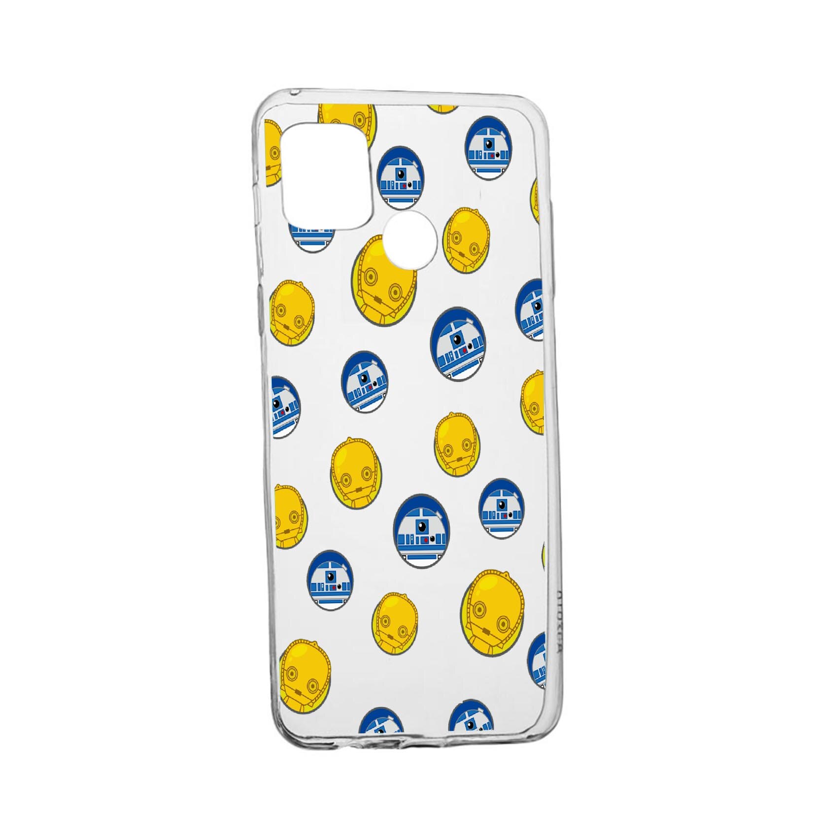 Husa Silicon Star Wars Droids, Compatibila Cu Realme 7i / Realme C12, rezistenta la uzura, anti-alunecare, 422