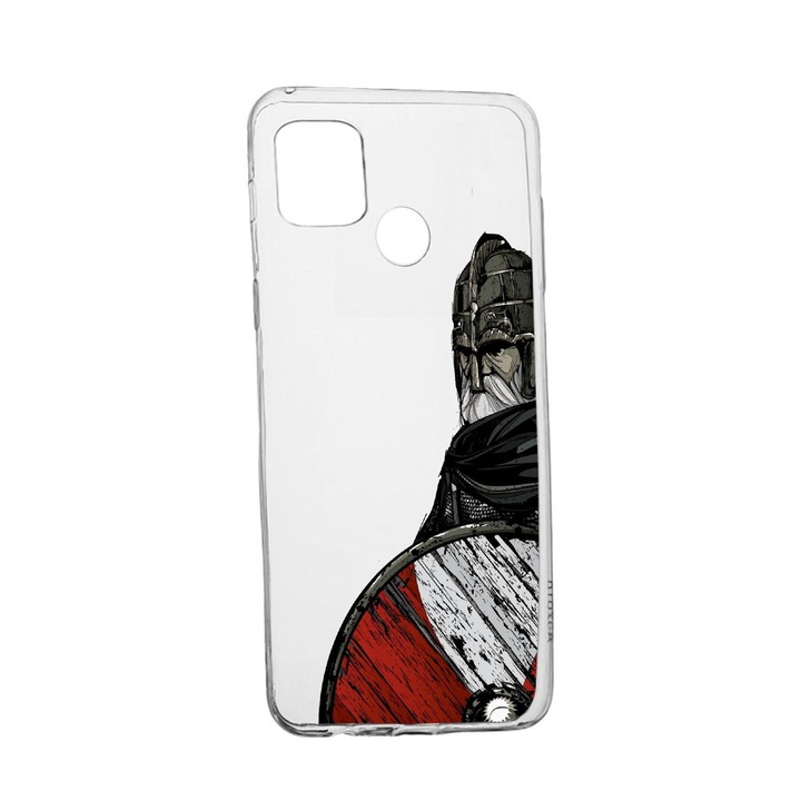 Silicon Vikings Movie Case, съвместим с Realme 7i / Realme C12, устойчив на износване, противоплъзгащ се, 449