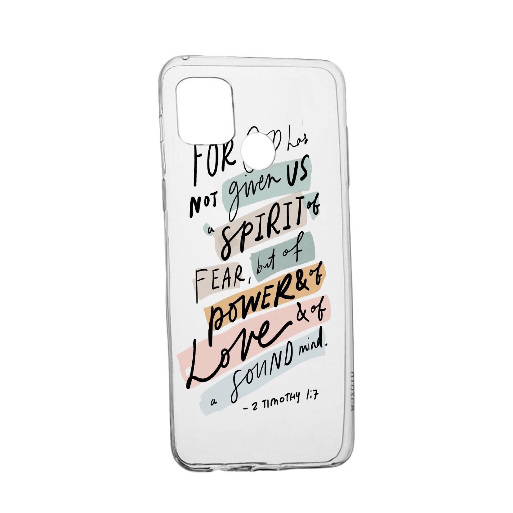 Husa Silicon Bible, Compatibila Cu Realme 7i / Realme C12, rezistenta la uzura, anti-alunecare, 481