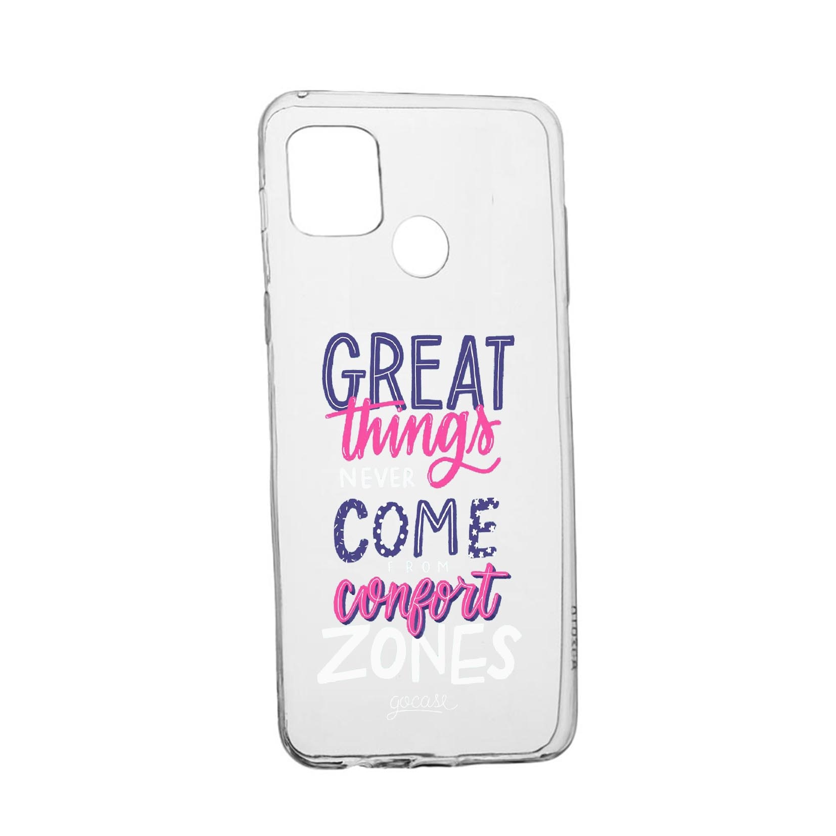 Husa Silicon Great Things, Compatibila Cu Realme 7i / Realme C12, rezistenta la uzura, anti-alunecare, 486