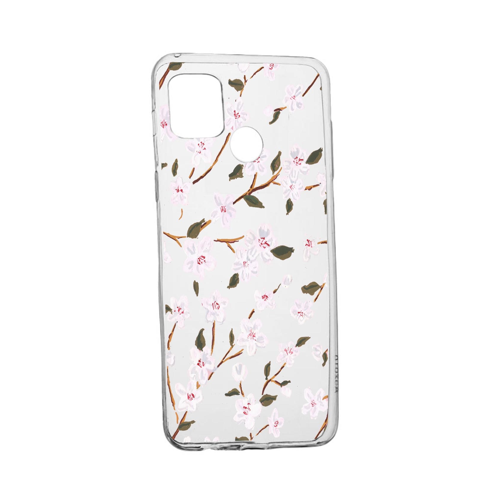 Husa Silicon Spring Flower, Compatibila Cu Realme 7i / Realme C12, rezistenta la uzura, anti-alunecare, 512