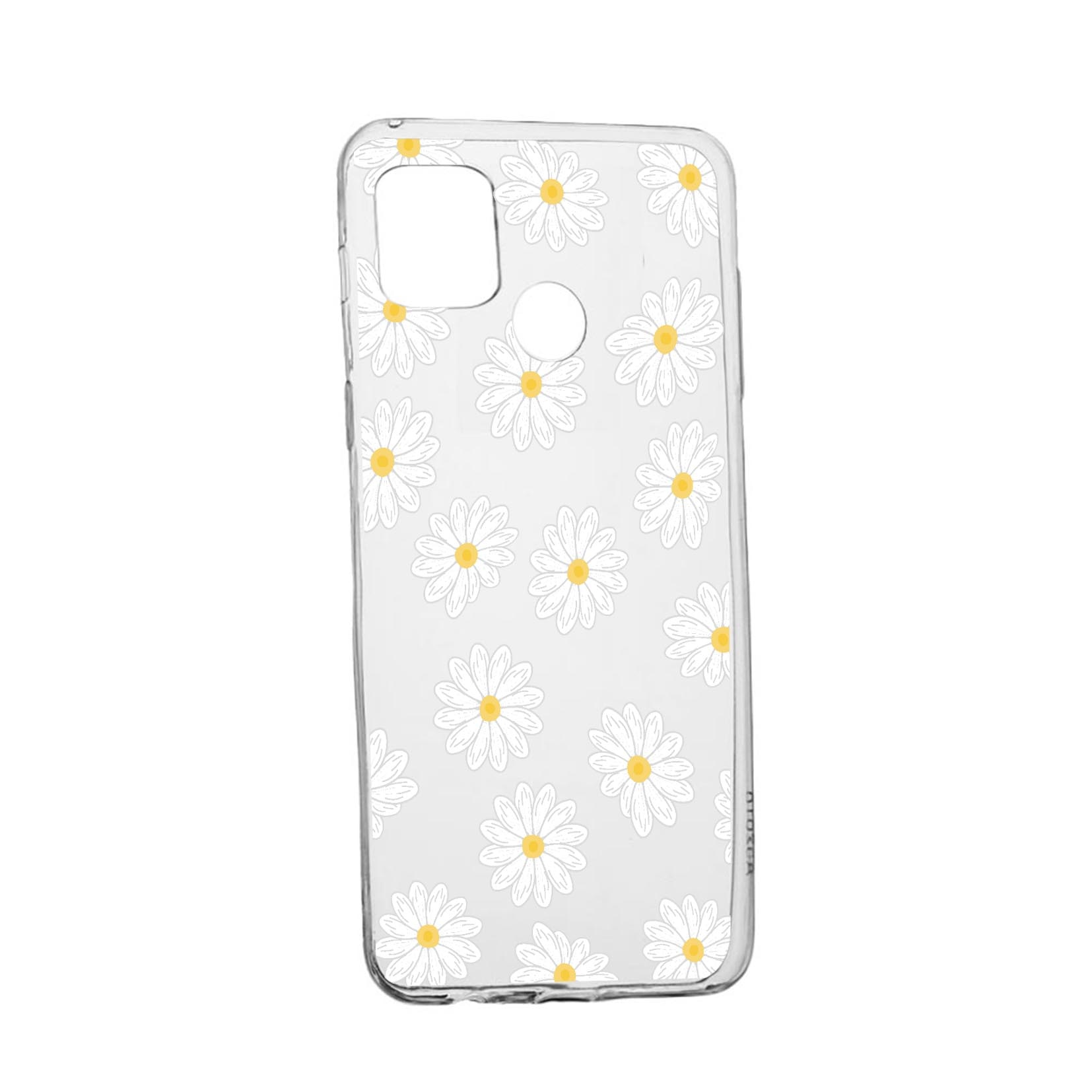Husa Silicon Happy Flowers, Compatibila Cu Realme 7i / Realme C12, rezistenta la uzura, anti-alunecare, 513