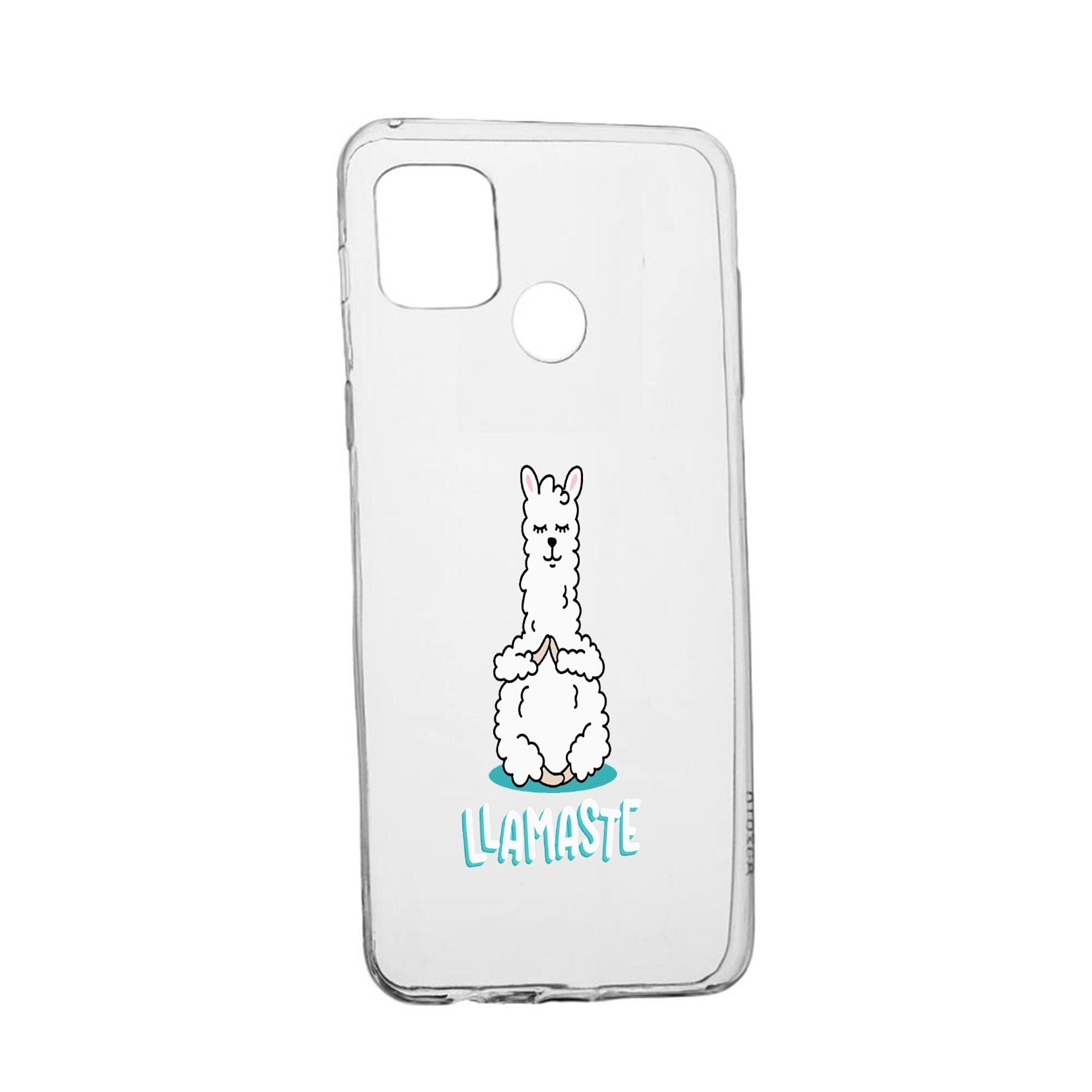 Husa Silicon Llamaste, Compatibila Cu Realme 7i / Realme C12, rezistenta la uzura, anti-alunecare, 590