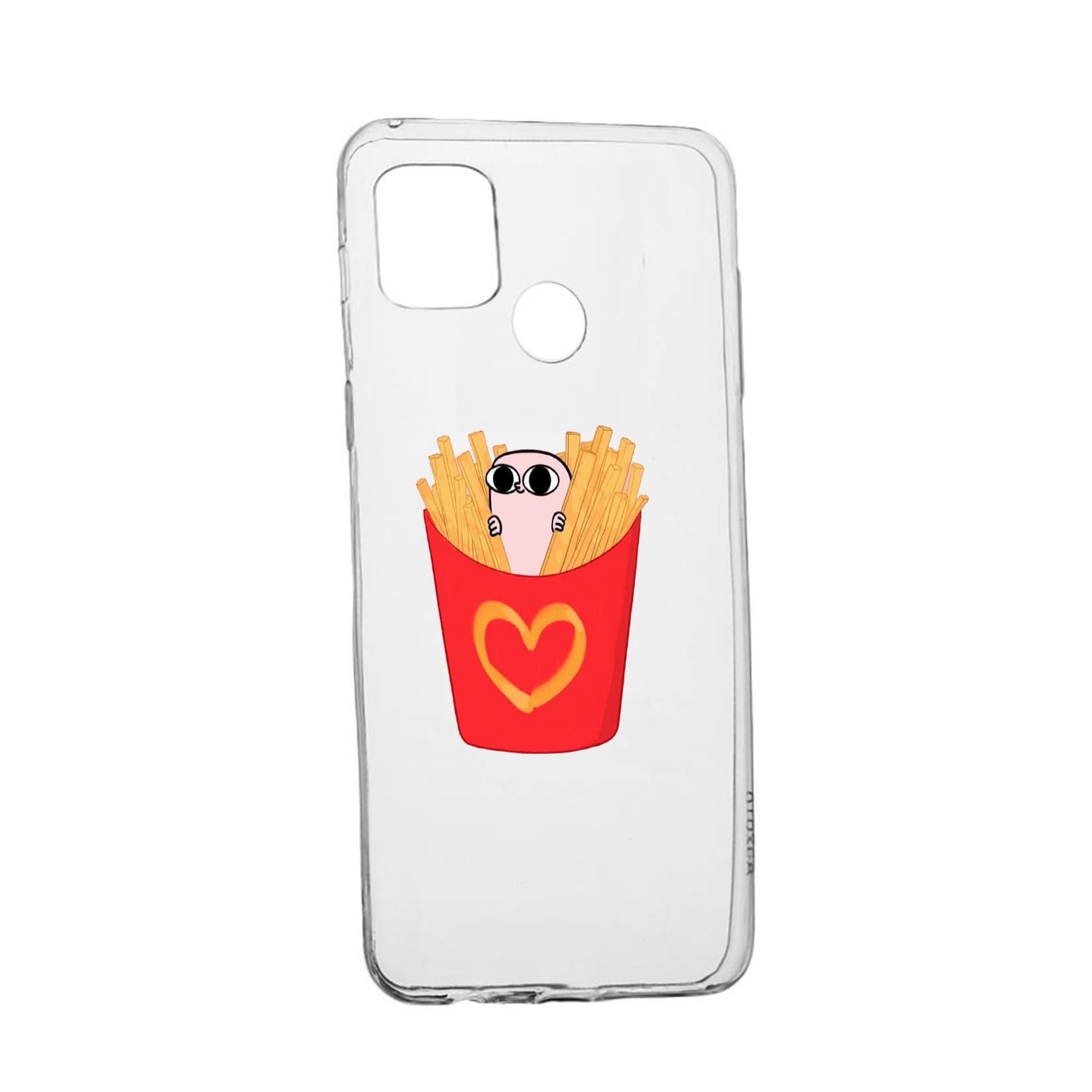 Husa Silicon I Love Chips, Compatibila Cu Realme 7i / Realme C12, rezistenta la uzura, anti-alunecare, 602