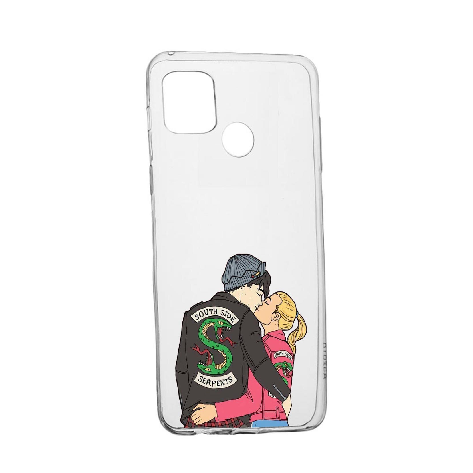 Husa Silicon Riverdale South Side Serpents, Movie, Compatibila Cu Realme 7i / Realme C12, rezistenta la uzura, anti-alunecare, 618