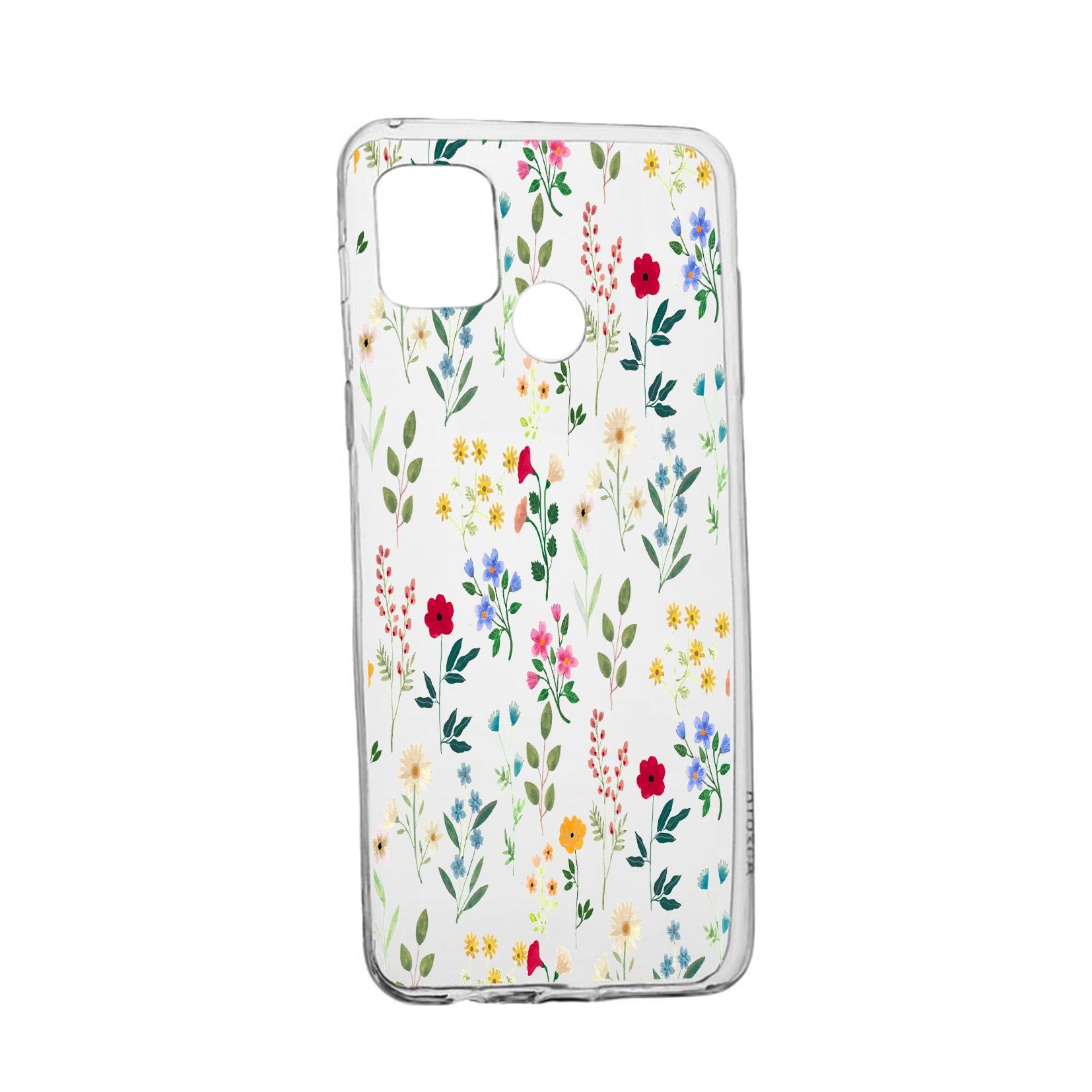 Husa Silicon Spring Flower, Compatibila Cu Realme 7i / Realme C12, rezistenta la uzura, anti-alunecare, 635