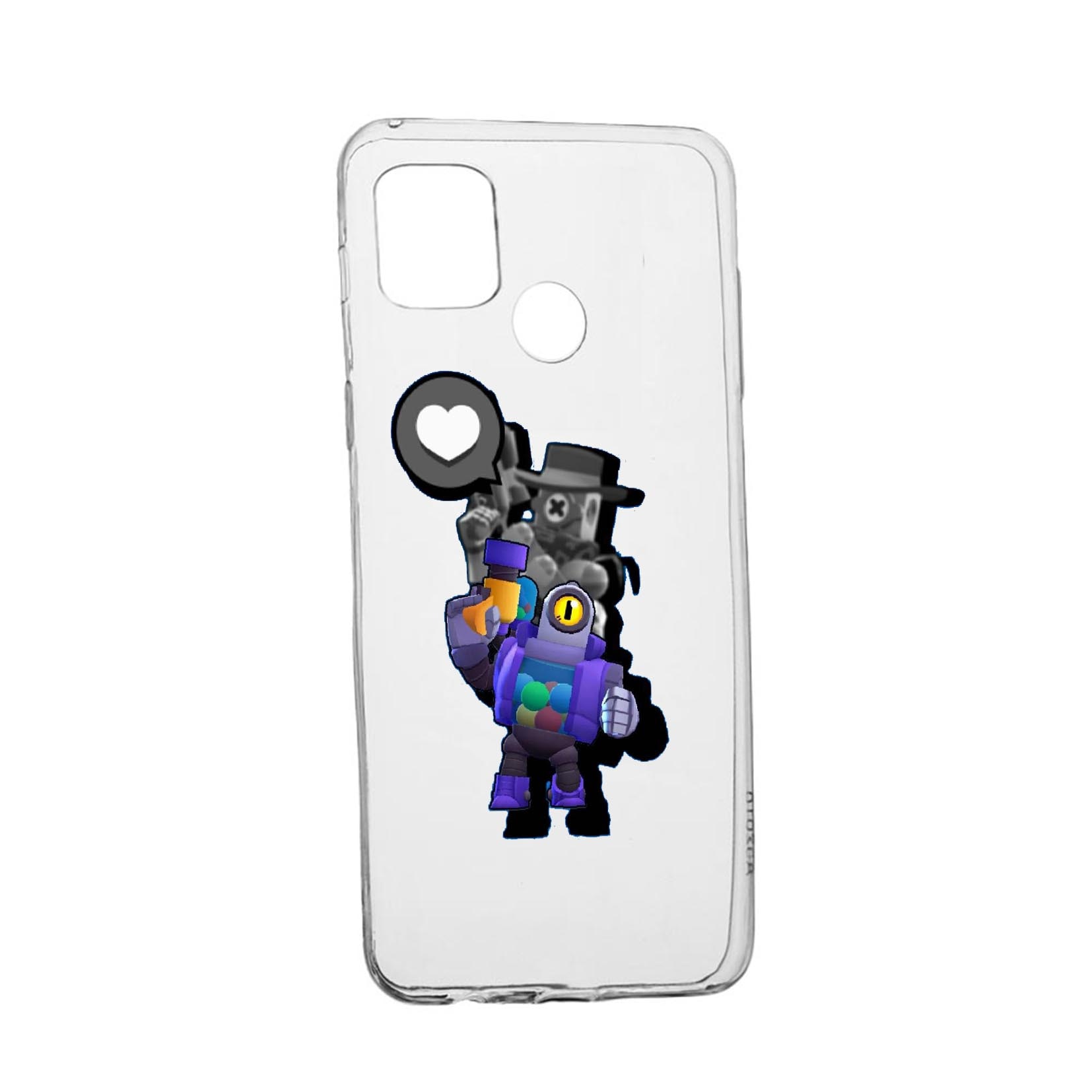 Husa Silicon Brawl Stars Ricochet, Compatibila Cu Realme 7i / Realme C12, rezistenta la uzura, anti-alunecare, 650