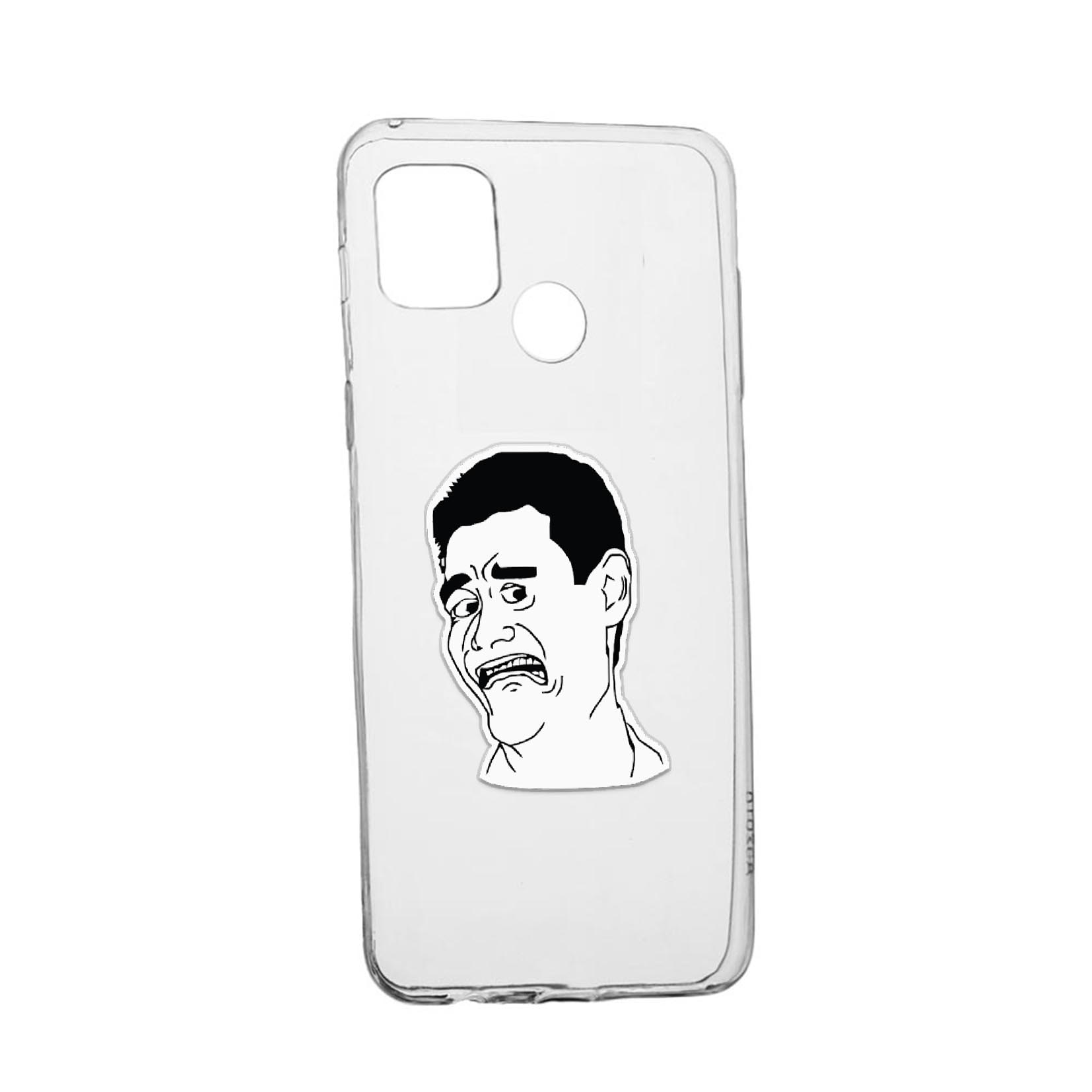 Husa Silicon Meme - Harold, Compatibila Cu Realme 7i / Realme C12, rezistenta la uzura, anti-alunecare, 660