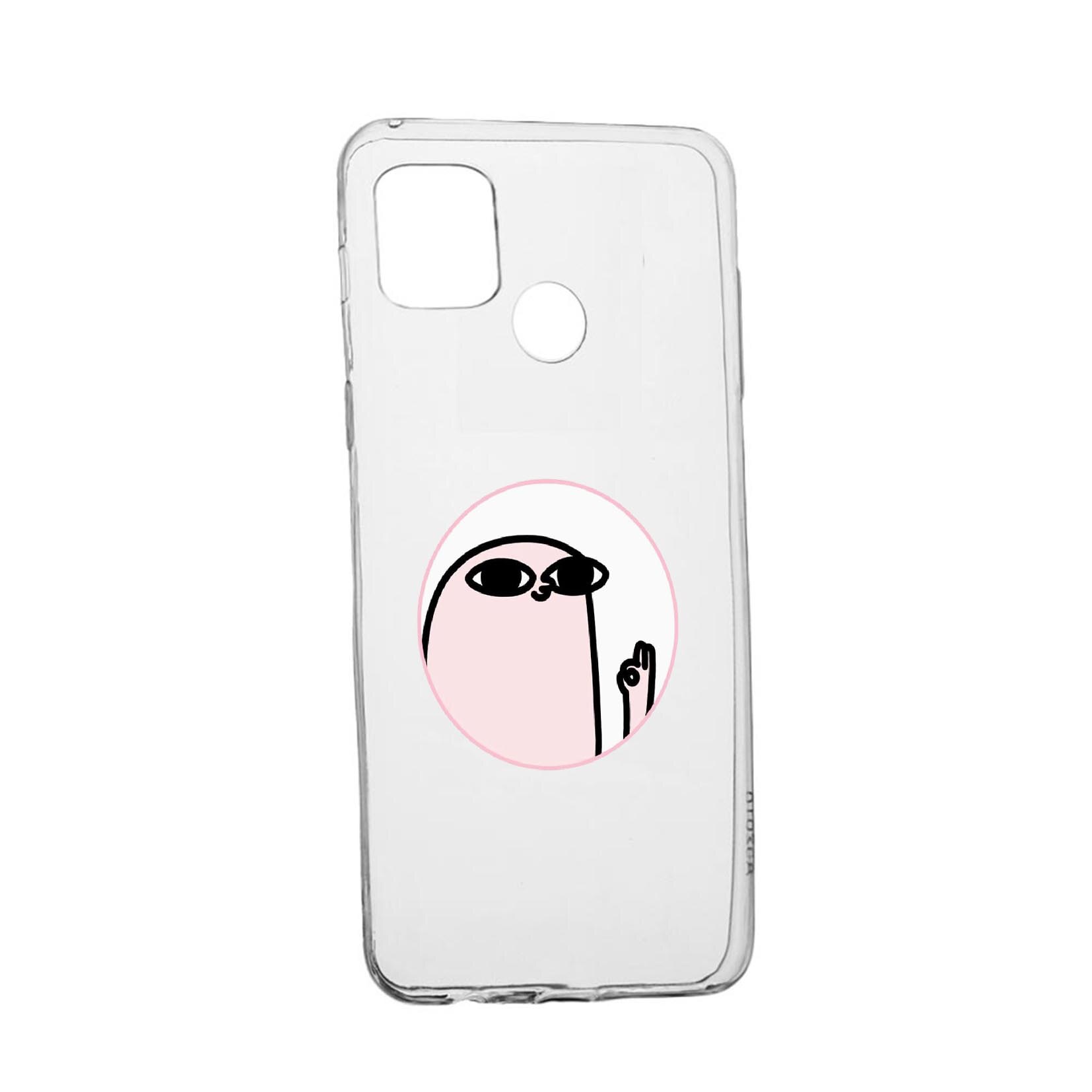 Husa Silicon Meme, Compatibila Cu Realme 7i / Realme C12, rezistenta la uzura, anti-alunecare, 658