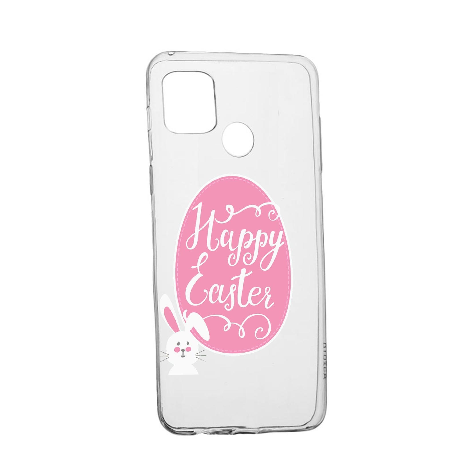Husa Silicon Happy Easter, Compatibila Cu Realme 7i / Realme C12, rezistenta la uzura, anti-alunecare, 689