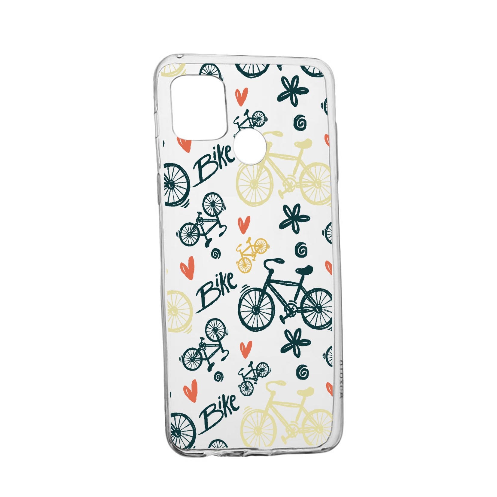 Husa Silicon Compatibila cu Realme 7i / Realme C12, Bike Love, rezistenta la uzura, anti-alunecare, 781