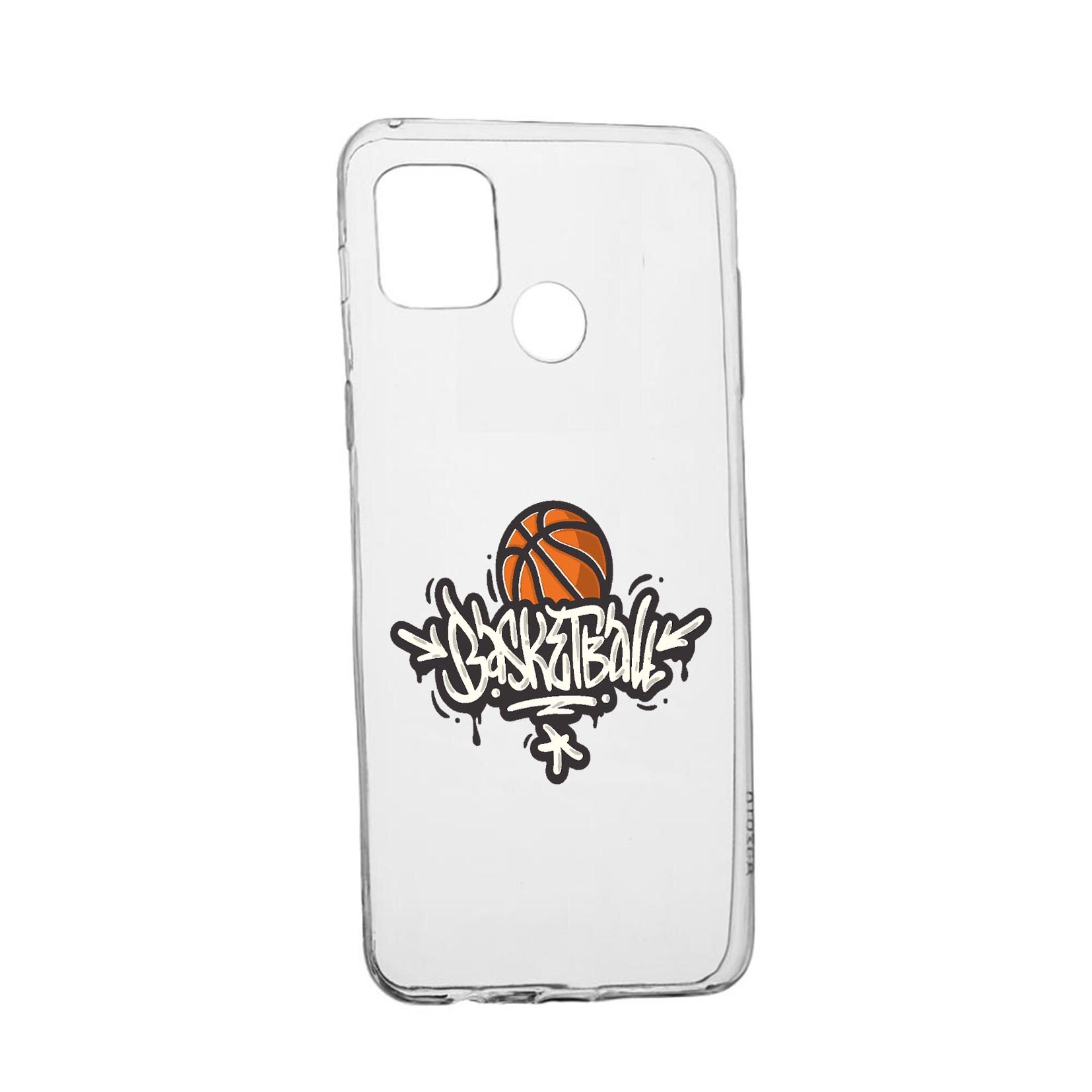 Husa Silicon Compatibila cu Realme 7i / Realme C12, Basketball, rezistenta la uzura, anti-alunecare, 792