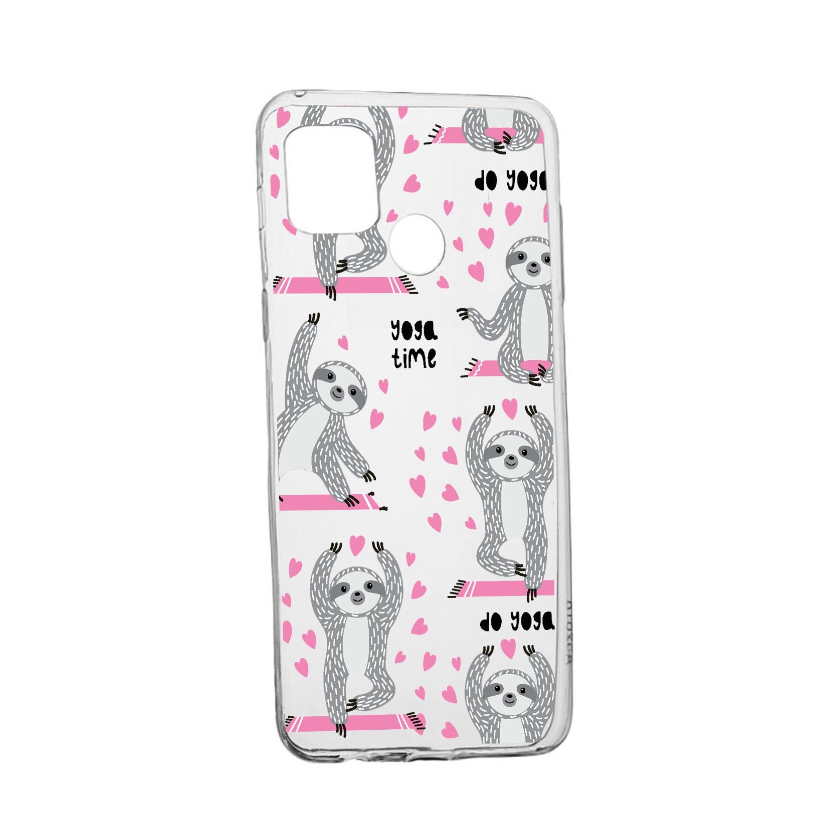 Husa Silicon Compatibila cu Realme 7i / Realme C12, Yoga Time, rezistenta la uzura, anti-alunecare, 780