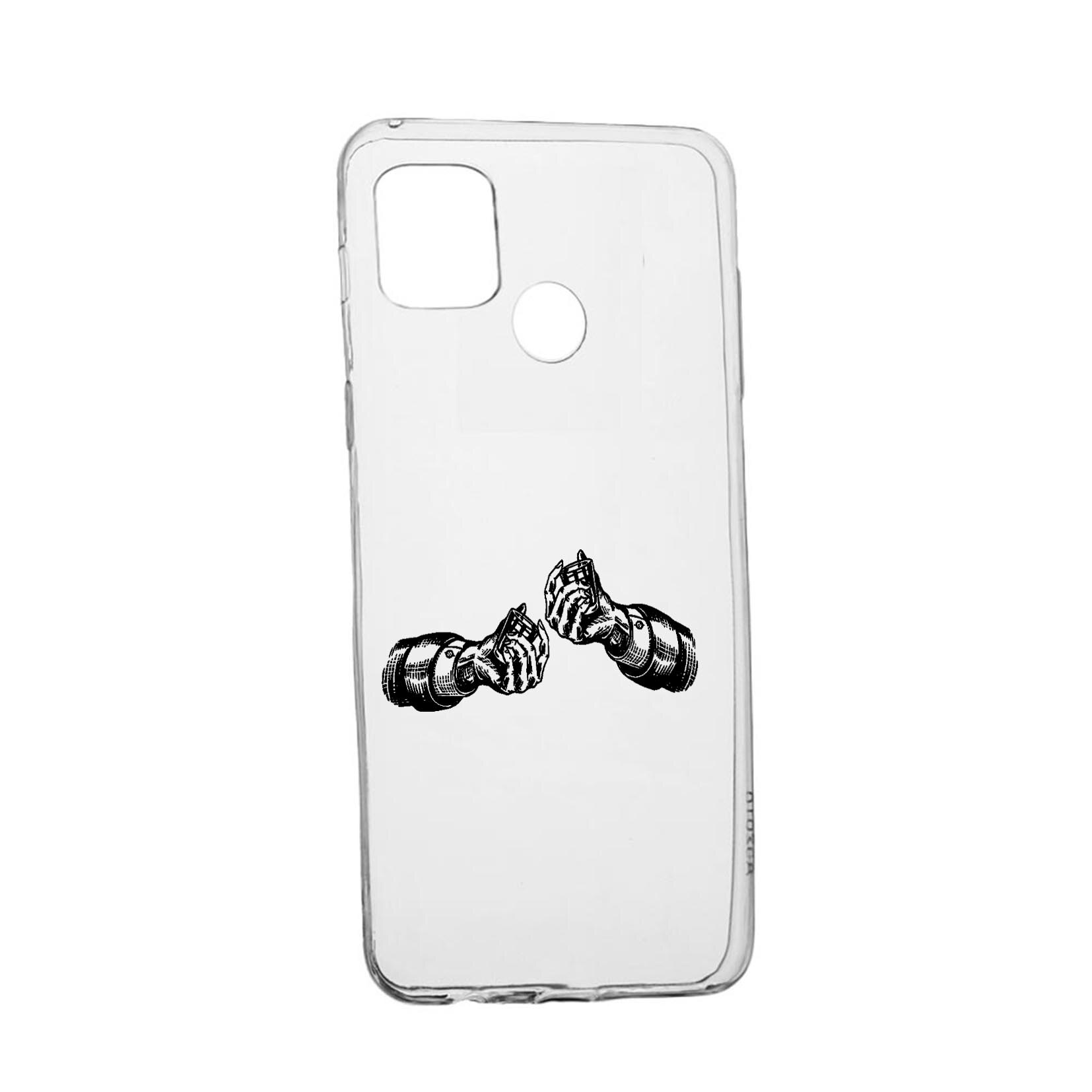 Husa Silicon Compatibila cu Realme 7i / Realme C12, Shot, rezistenta la uzura, anti-alunecare, 802