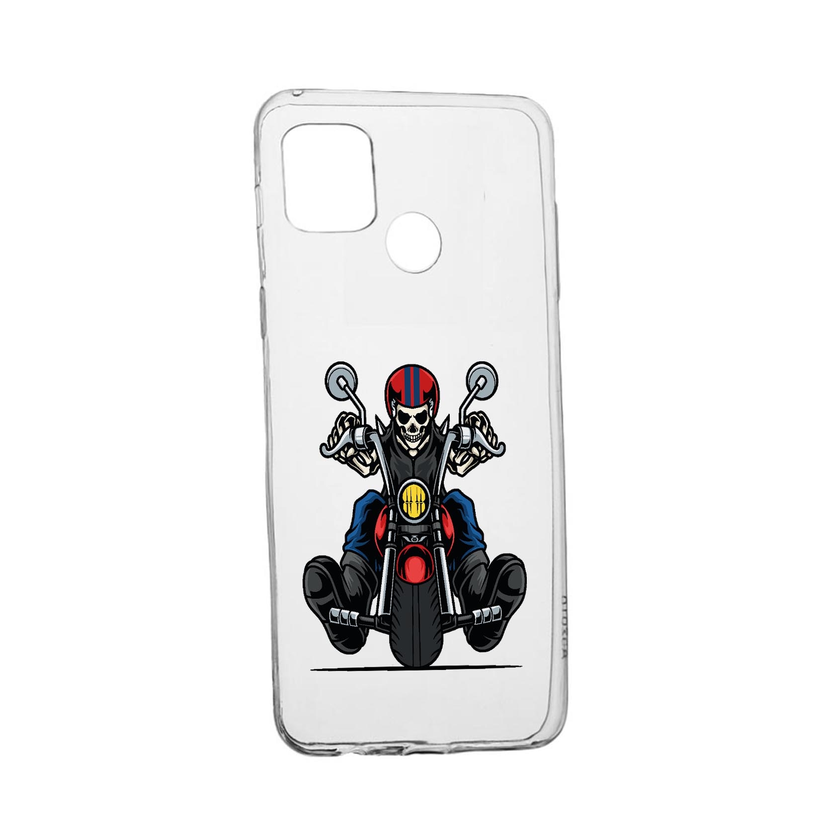 Husa Silicon Compatibila cu Realme 7i / Realme C12, Biker, rezistenta la uzura, anti-alunecare, 822