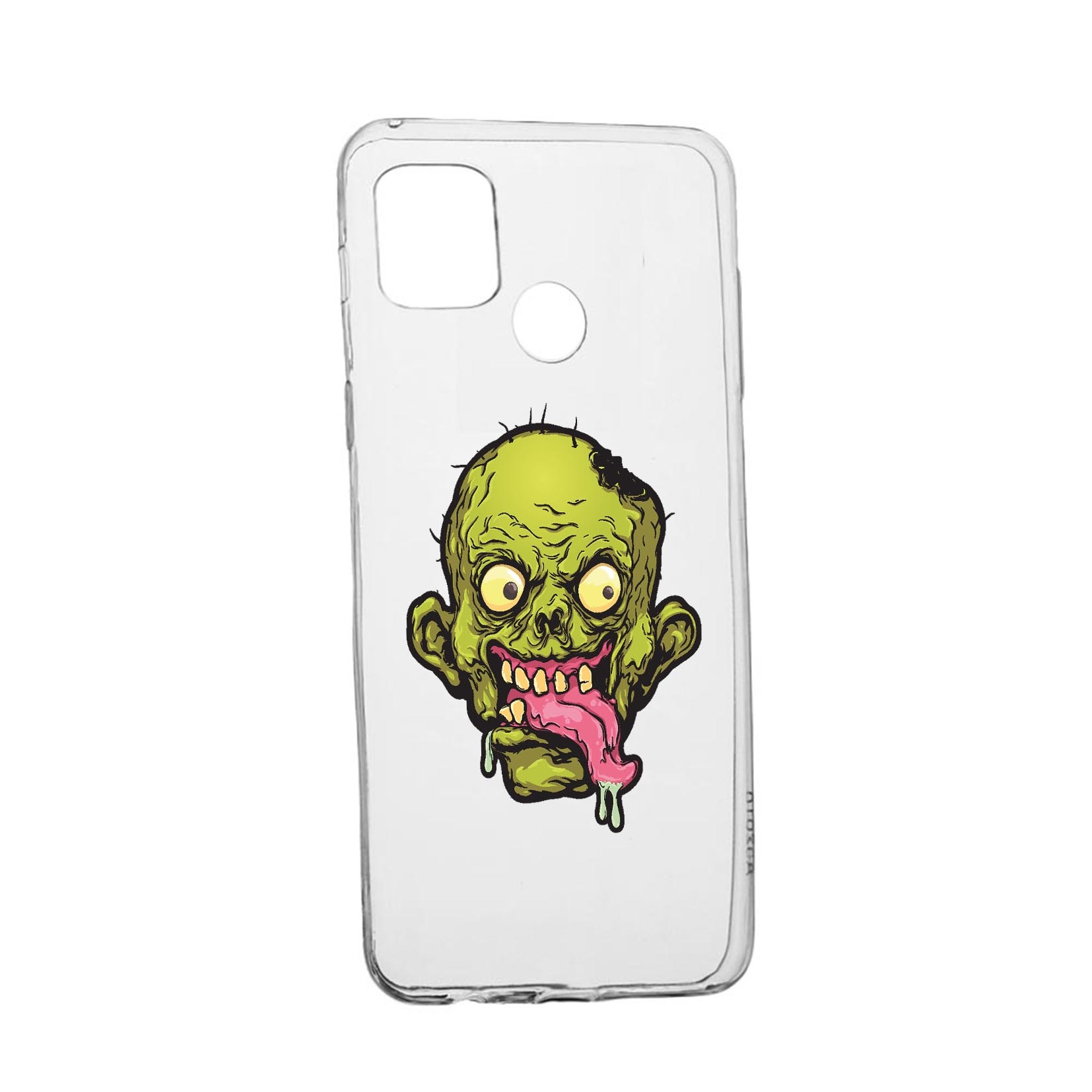 Husa Silicon Compatibila cu Realme 7i / Realme C12, Zombie, rezistenta la uzura, anti-alunecare, 823