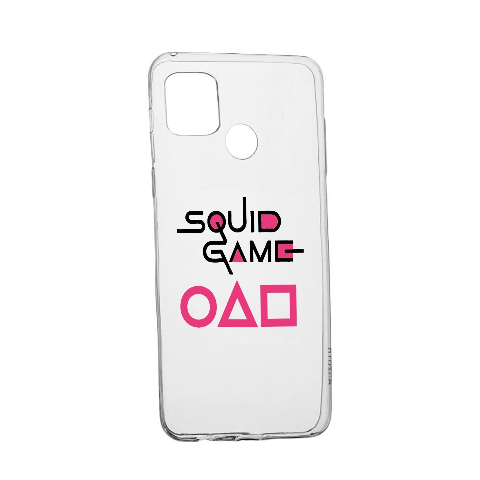 Husa Silicon Compatibila cu Realme 7i / Realme C12, Squid Game - Game Title, rezistenta la uzura, anti-alunecare, 847