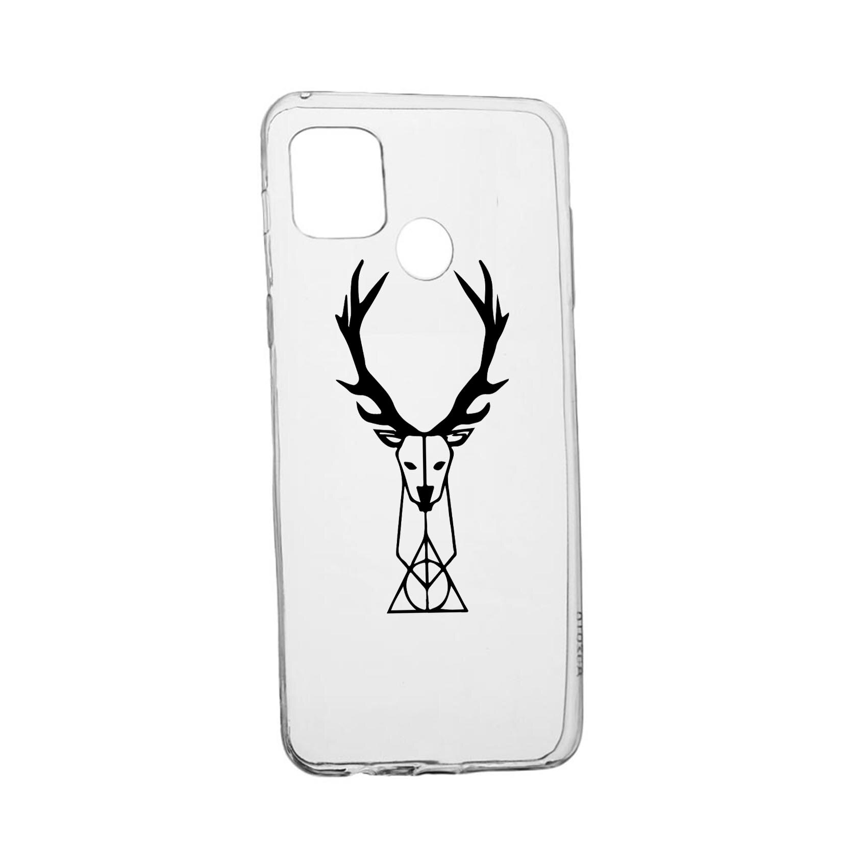 Husa Silicon Compatibila cu Realme 7i / Realme C12, Harry Potter Patronus Deer, rezistenta la uzura, anti-alunecare, 856