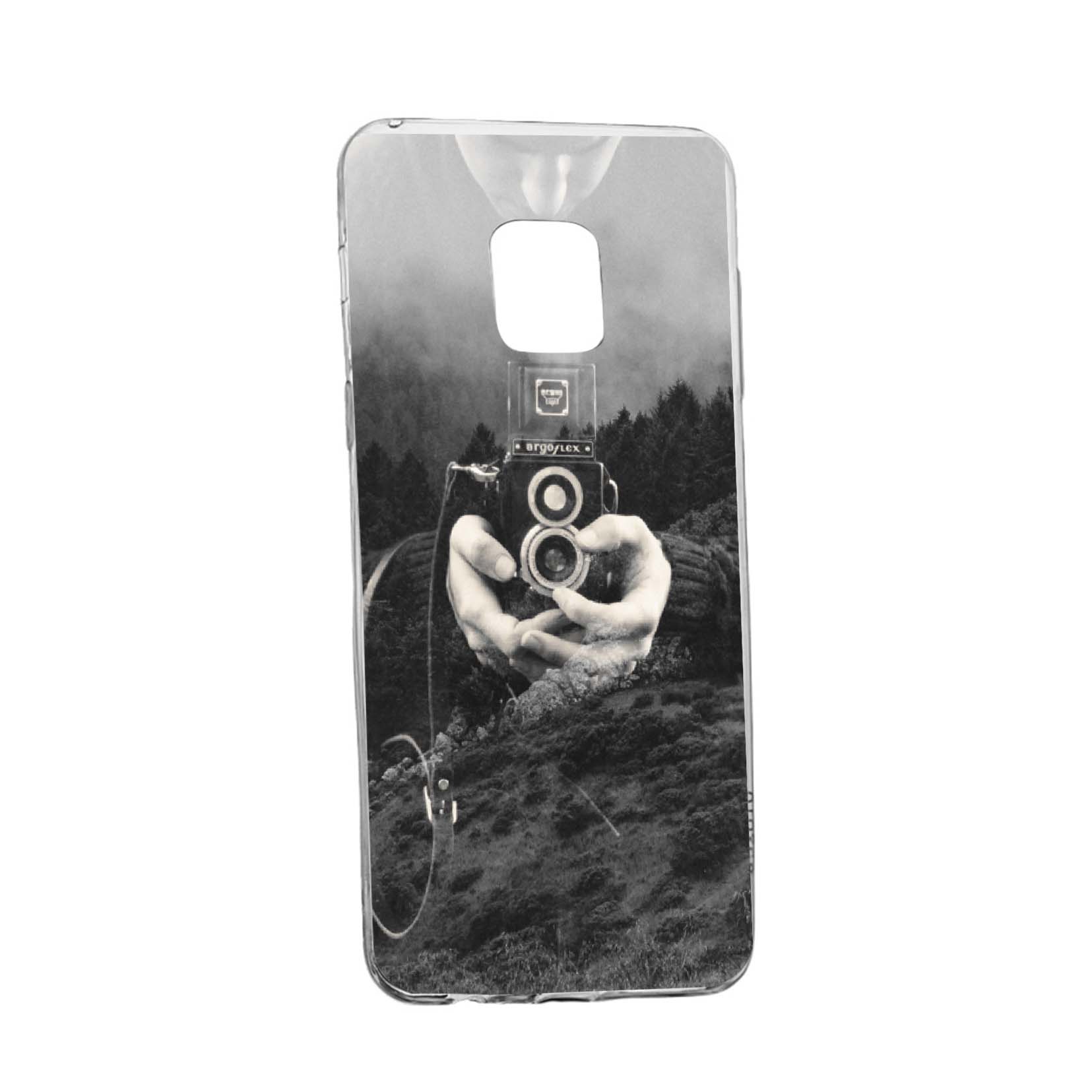 Husa Silicon Compatibila Cu Nokia XR20, Double Exposure, rezistenta la uzura, anti-alunecare, 13