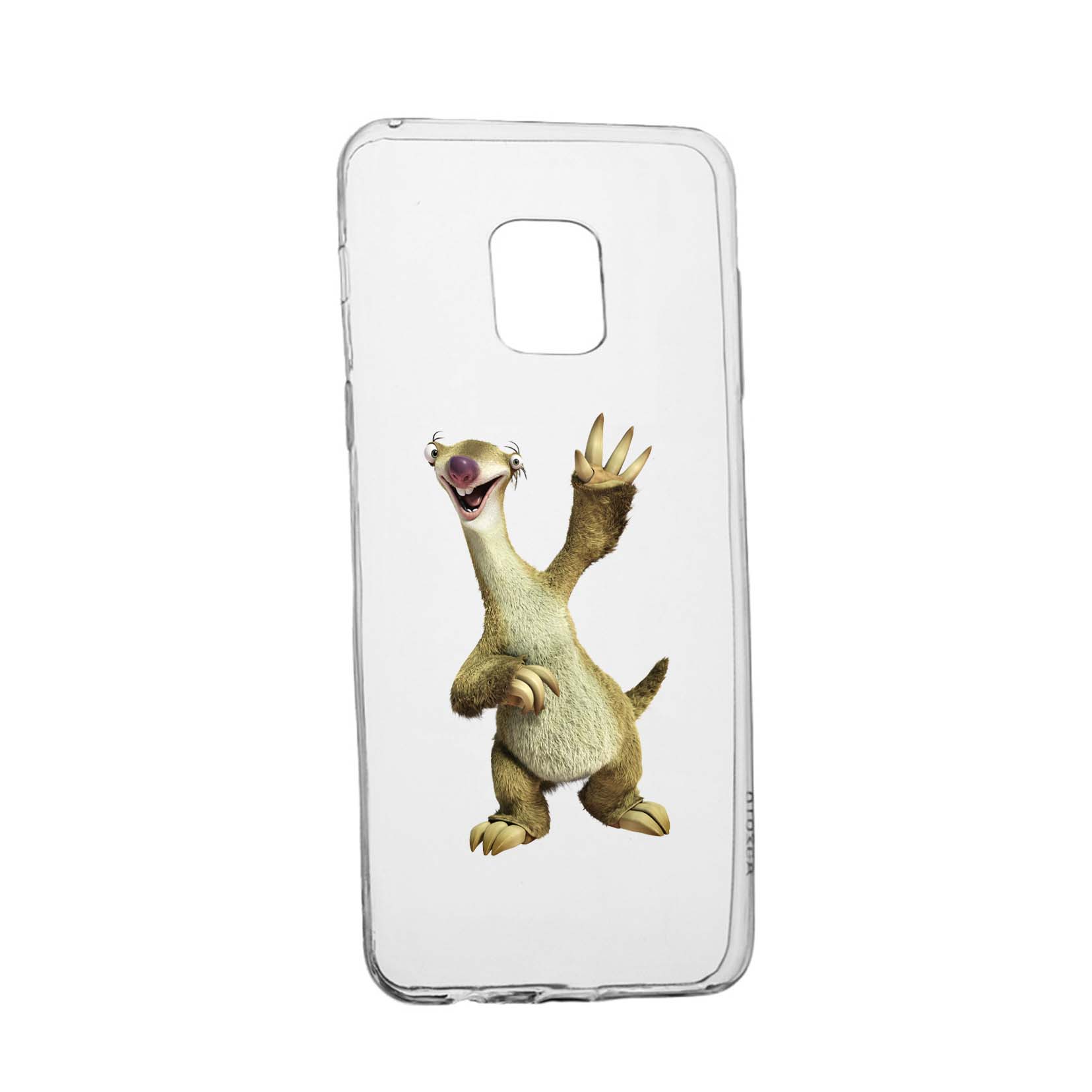 Husa Silicon Compatibila Cu Nokia XR20, Ice Age Sid, rezistenta la uzura, anti-alunecare, 24