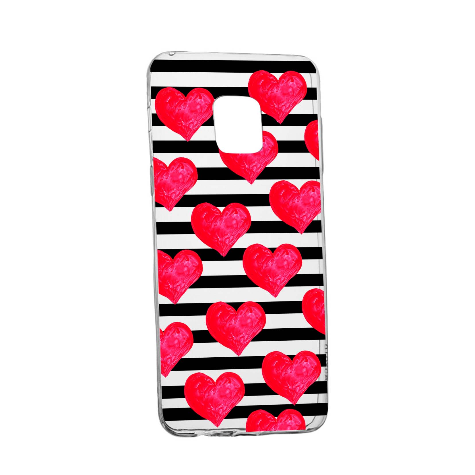 Husa Silicon Compatibila Cu Nokia XR20, hearts, rezistenta la uzura, anti-alunecare, 102