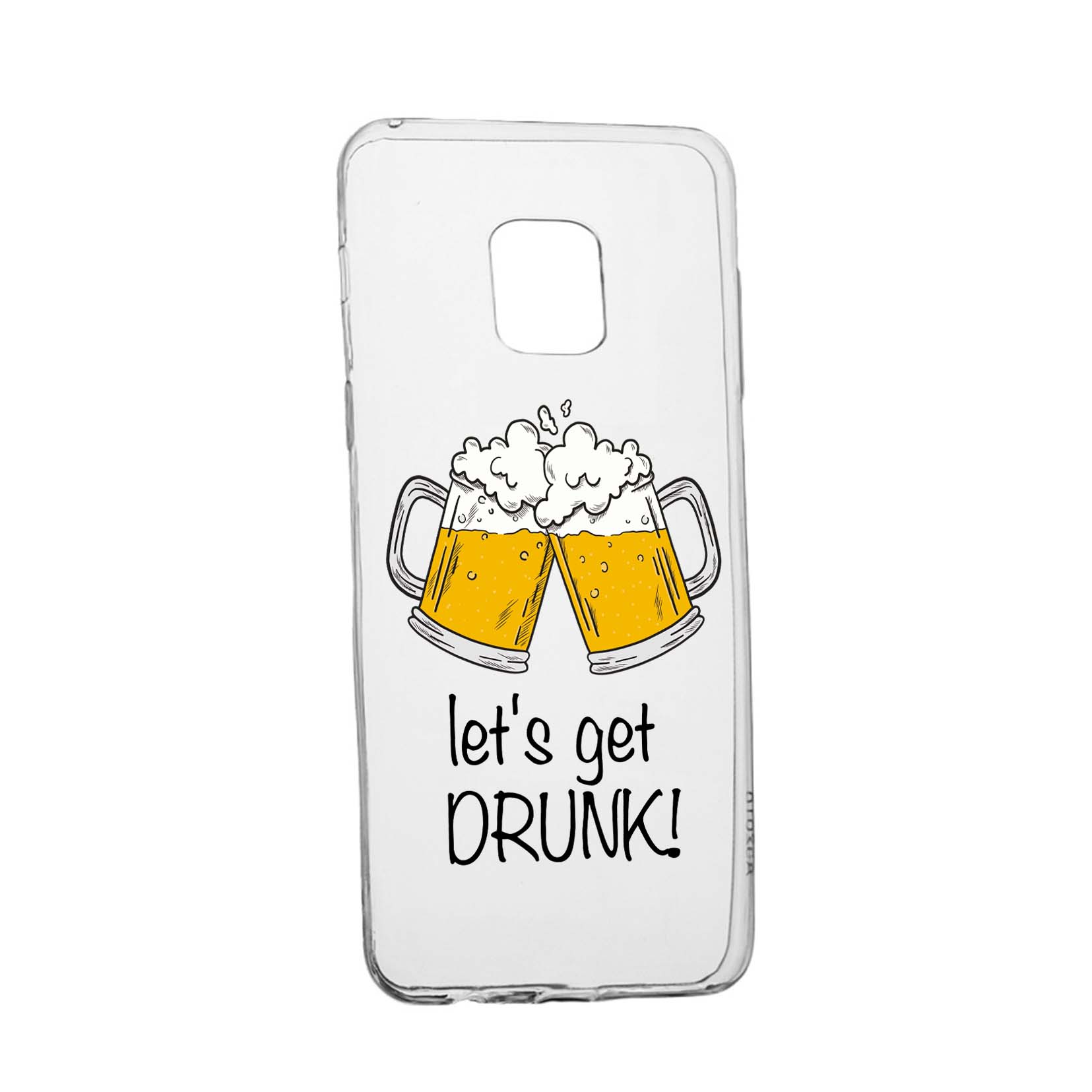 Husa Silicon Compatibila Cu Nokia XR20, rezistenta la uzura, anti-alunecare, Let`s Get Drunk, 170